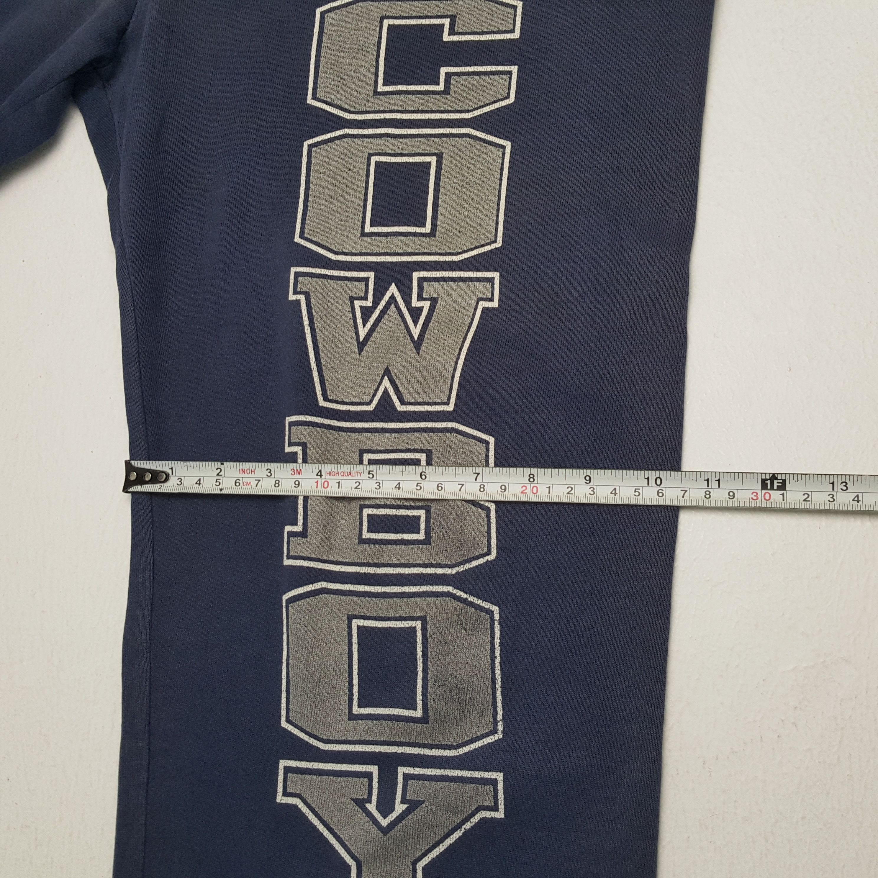 NFL × Vintage Vintage 90's NFL DALLAS COWBOYS American Football Sweatpants Size US 36 / EU 52 - 10 Thumbnail