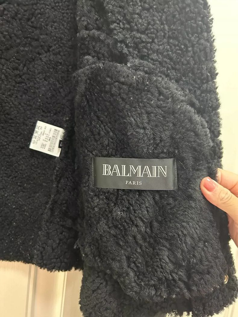 Balmain balmain men's shearling leather coat-2508 Size US M / EU 48-50 / 2 - 3 Thumbnail