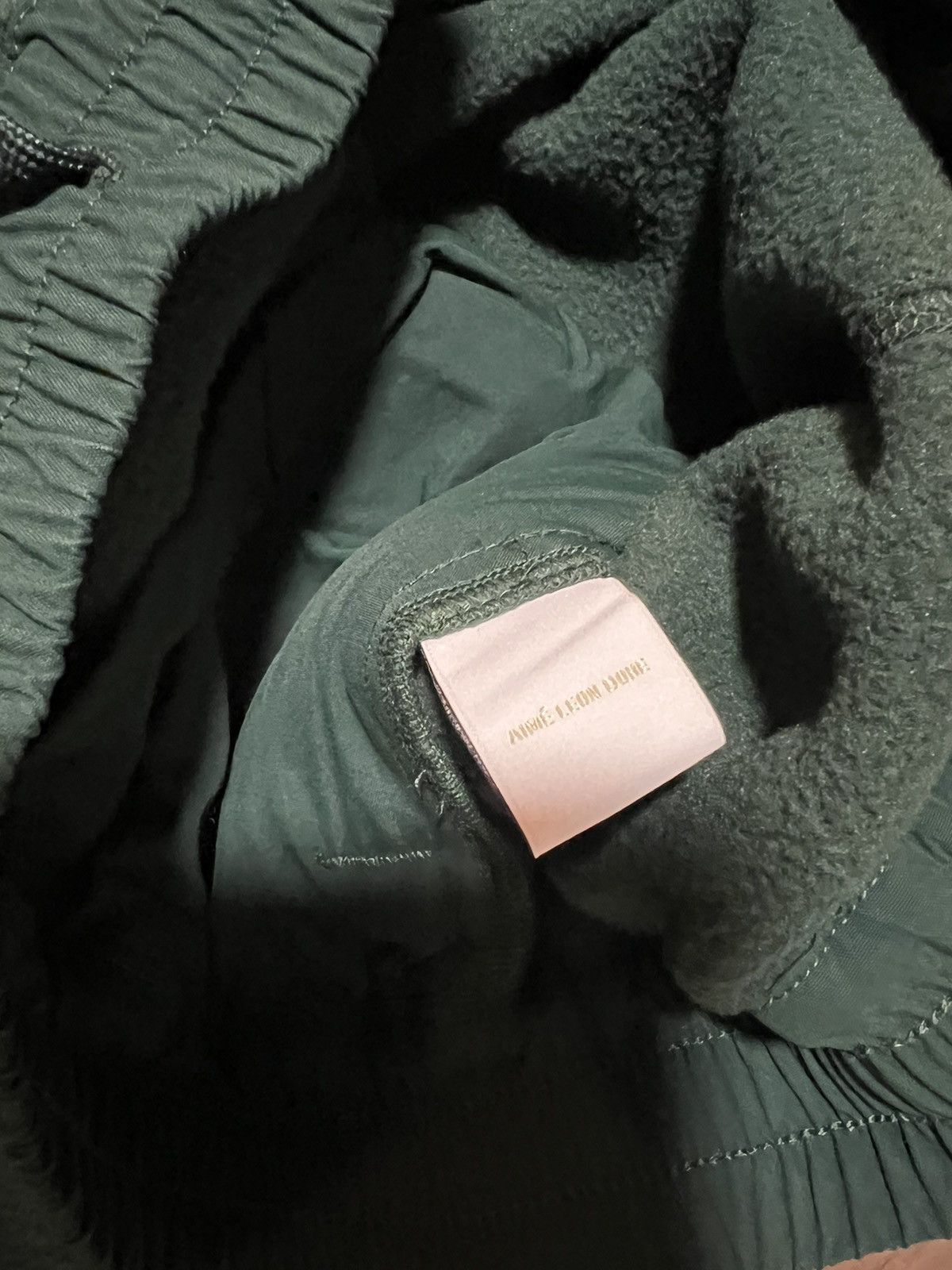 Aime Leon Dore Aime Leon Dore ALD Green Fleece Unisphere Sweatpants Large Size US 34 / EU 50 - 6 Thumbnail
