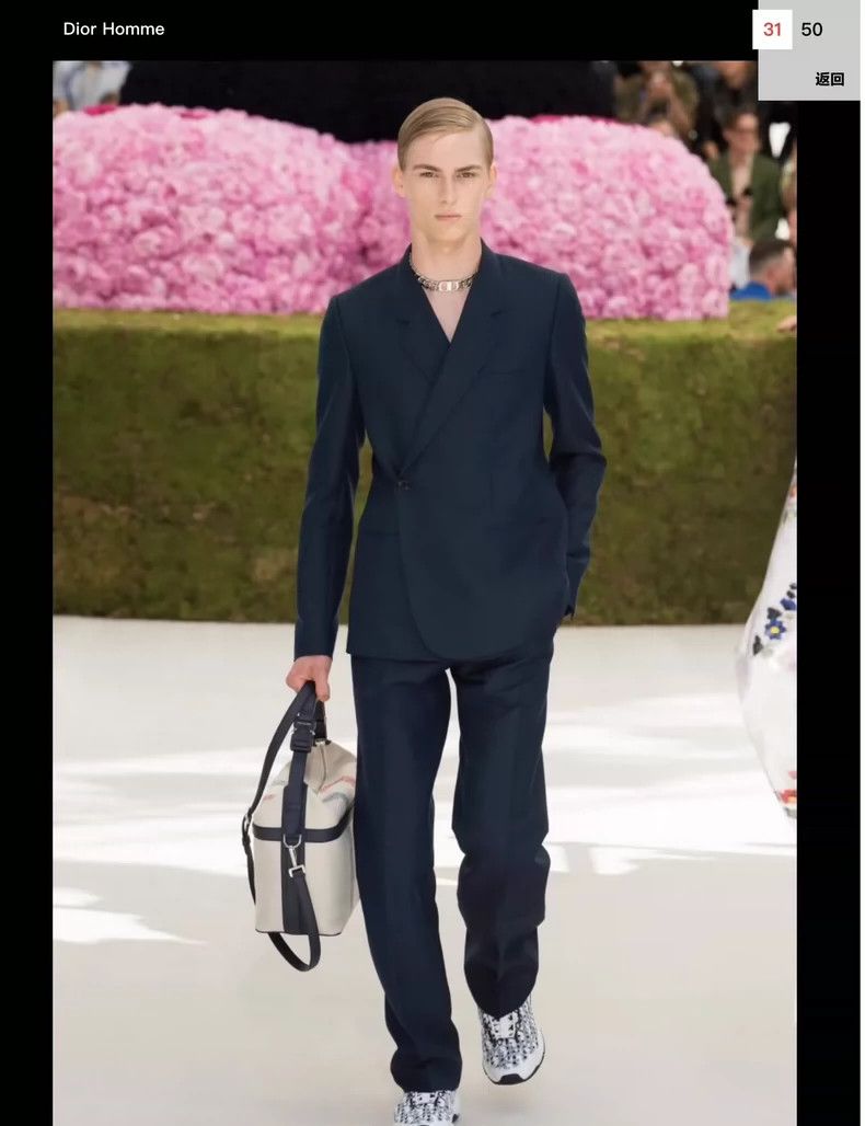 Dior Dior 19ss slanted wool suit jacket 2501-Nextarrow Size US S / EU 44-46 / 1 - 9 Thumbnail