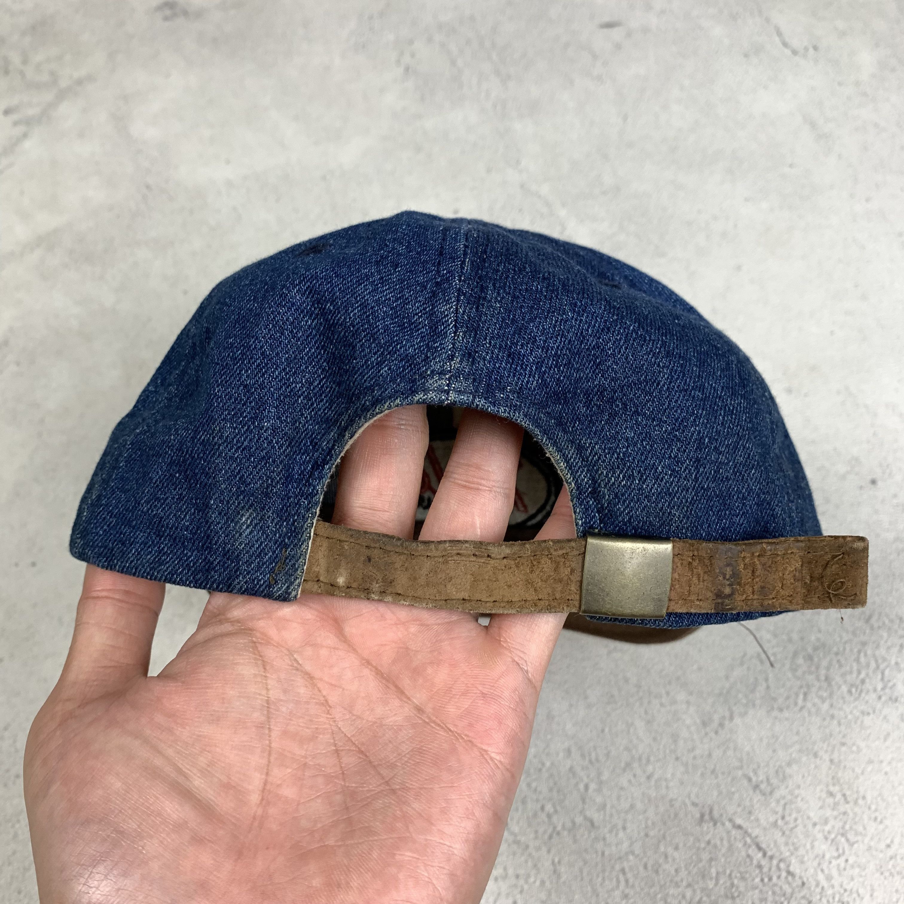 Polo Ralph Lauren Vintage Polo Ralph Lauren Denim Hat Cap Size ONE SIZE - 3 Thumbnail