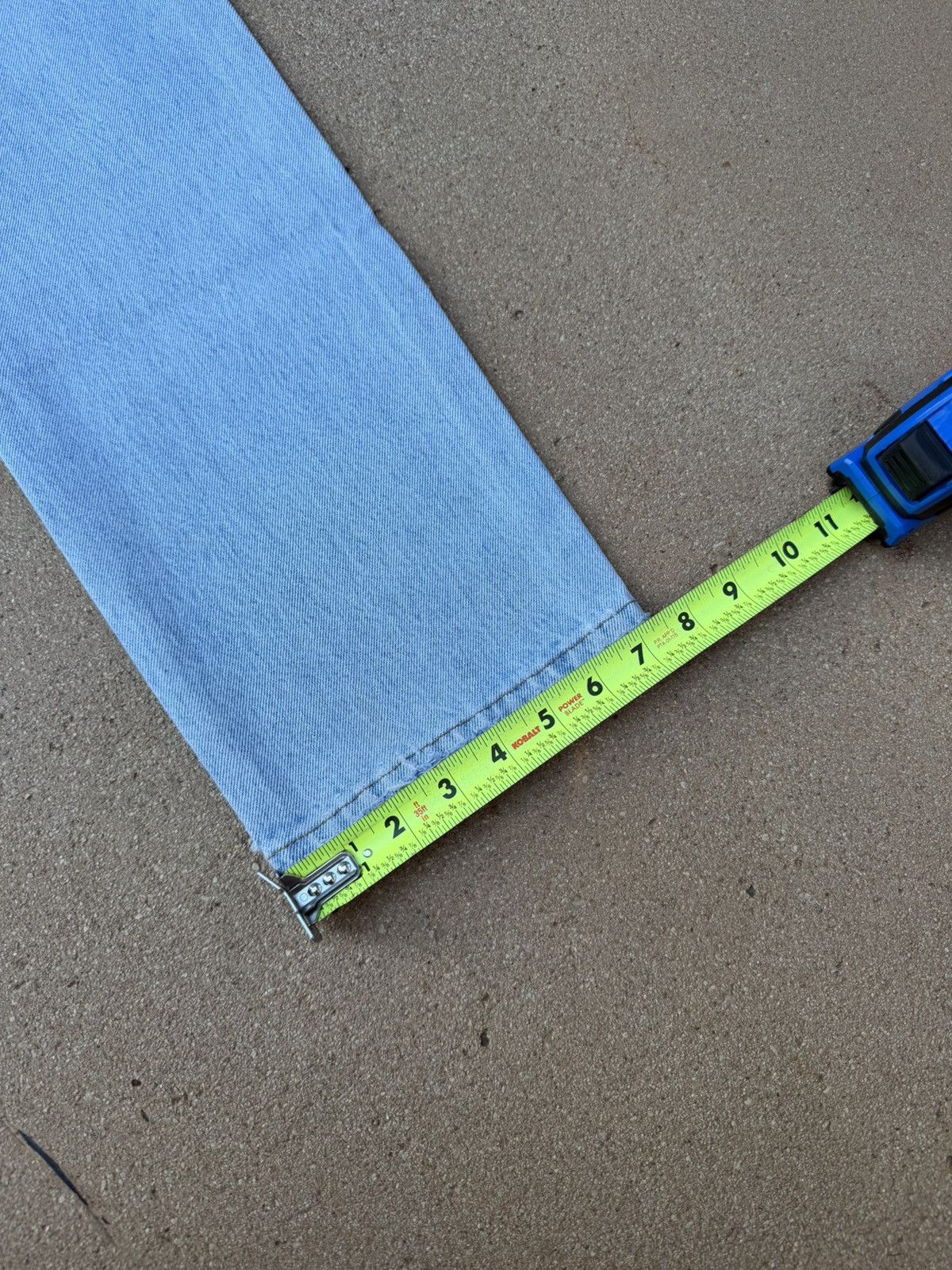 Levi's Vintage 80s Levi’s 501xx Buttonfly Faded Denim Jeans 28x30 Size US 28 / EU 44 - 12 Thumbnail