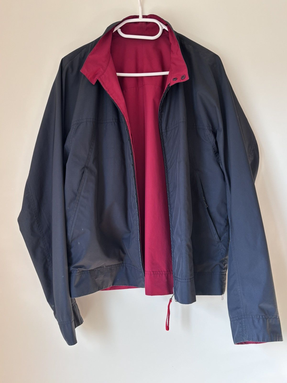 Prada Prada Sport reversible jacket in deep navy/crimson red Size US M / EU 48-50 / 2 - 9 Thumbnail