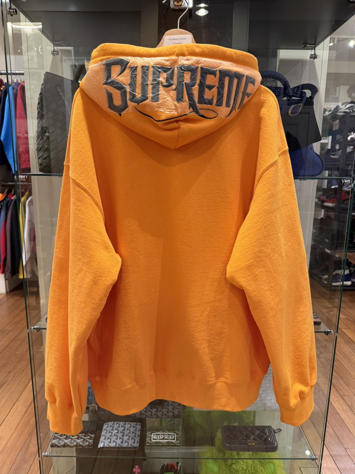 Supreme Supreme Mister Cartoon Zip Up Hoodie - Yellow Size US XL / EU 56 / 4 - 2 Thumbnail