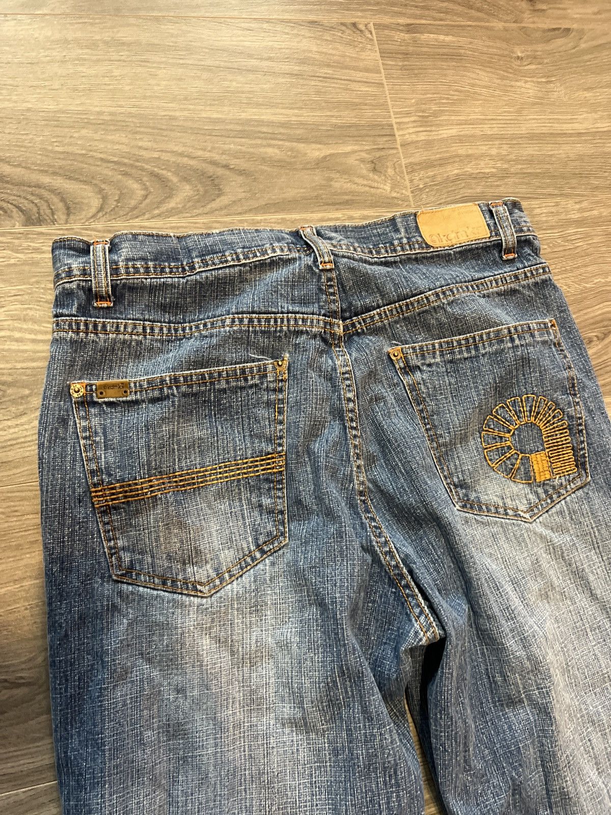 Akademiks × Vintage Crazy Y2K Akademiks Baggy Jeans Skate 34x34 Size US 34 / EU 50 - 9 Thumbnail