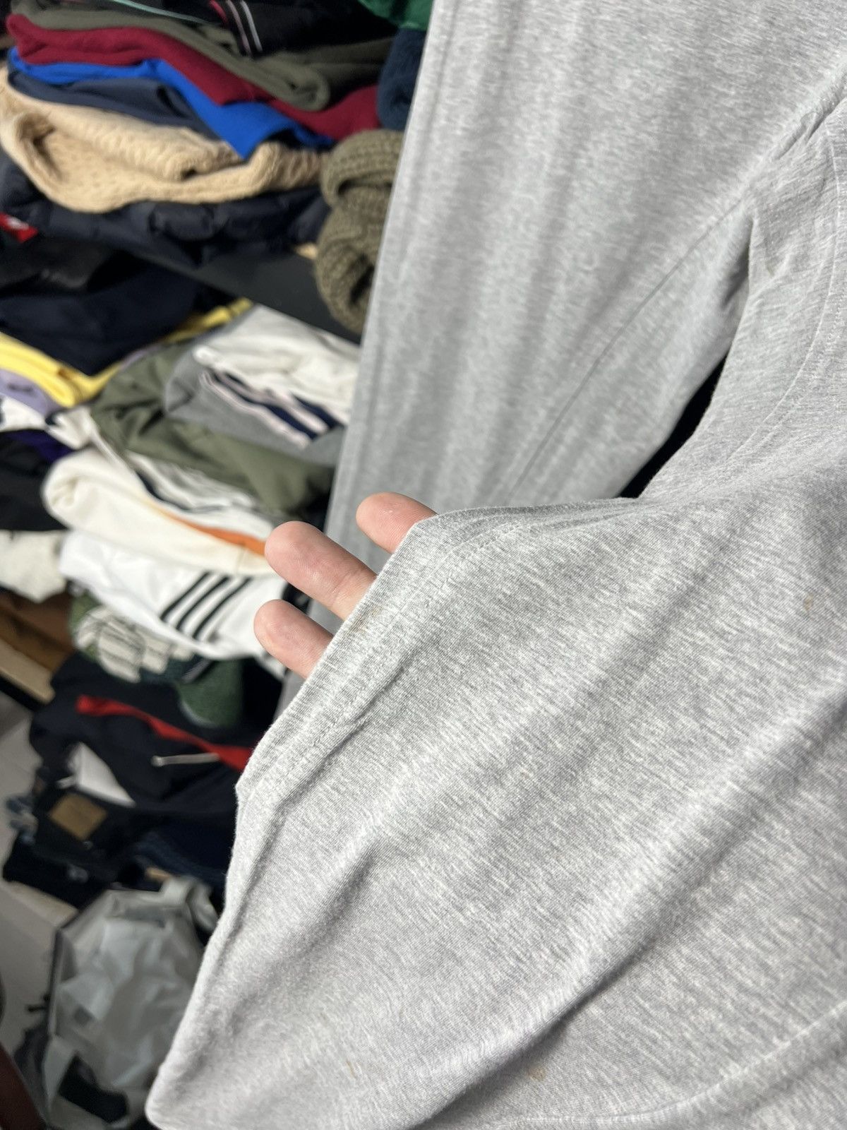 Brunello Cucinelli Brunello Cucinelli Women’s Cotton Stretch Pants Grey IT 44 Size 30" / US 8 / IT 44 - 18 Thumbnail