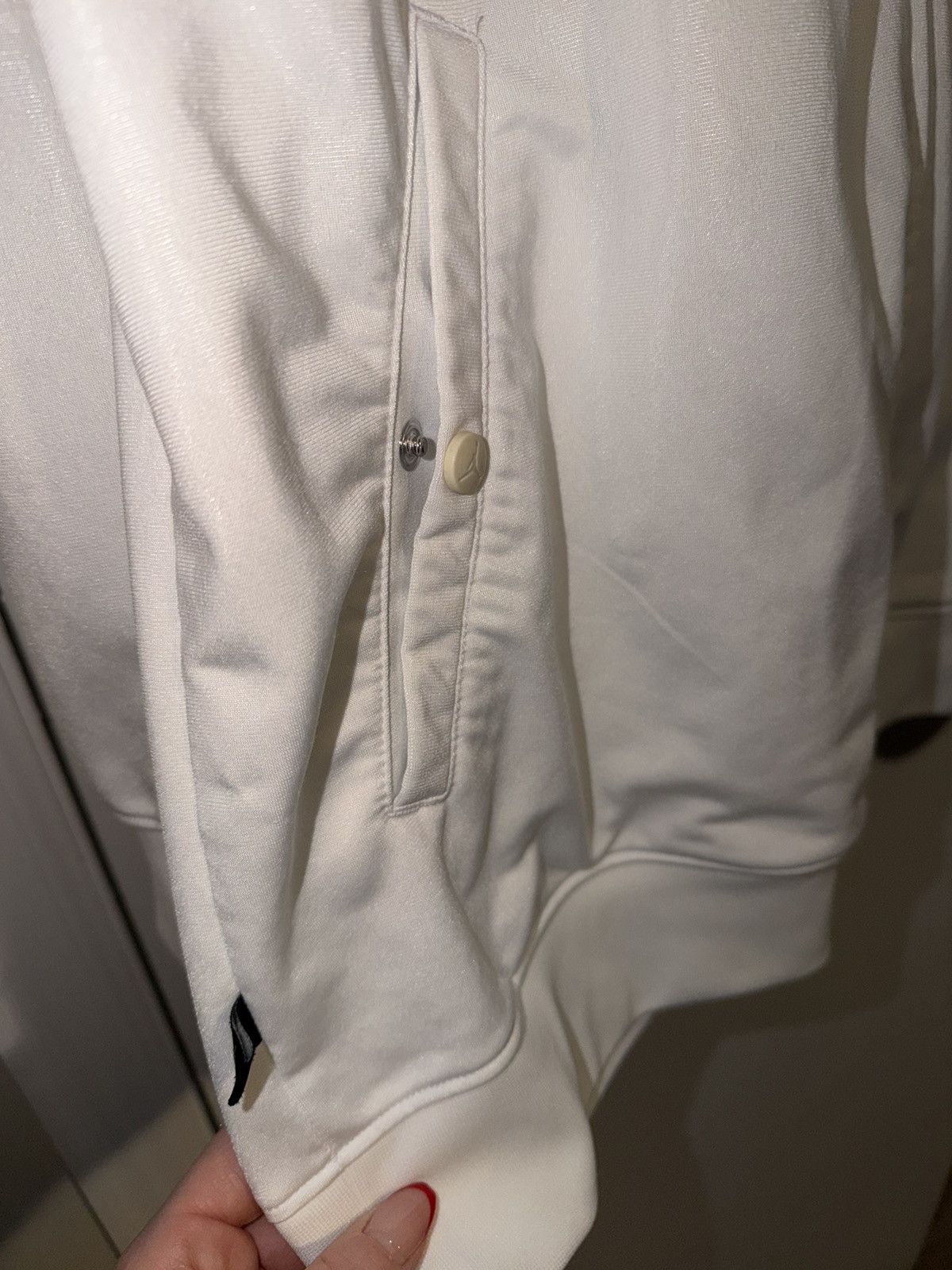 Nike White/Red/Blck Nike Air Jordan Full-zip Track Jacket Size 2X Size US XXL / EU 58 / 5 - 4 Thumbnail