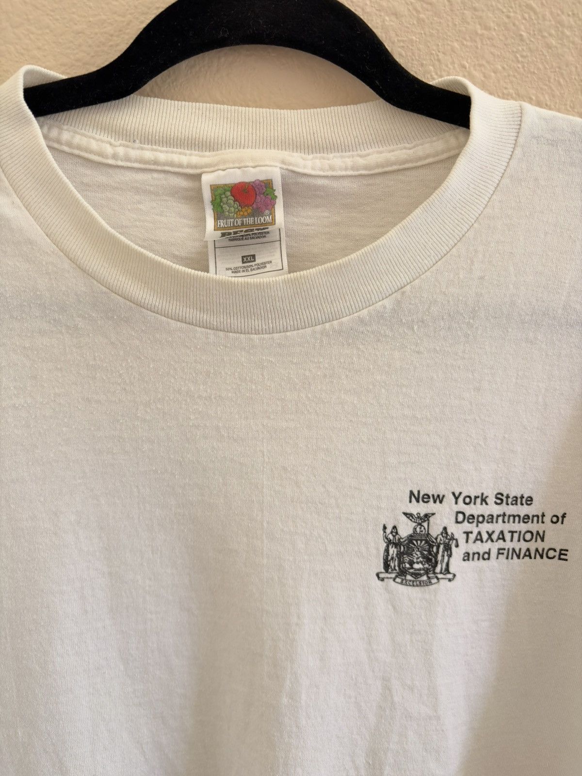 Vintage Vintage 9/11 Memorial NY Dept of Tax and Finance Staff Tee Size US XL / EU 56 / 4 - 5 Thumbnail