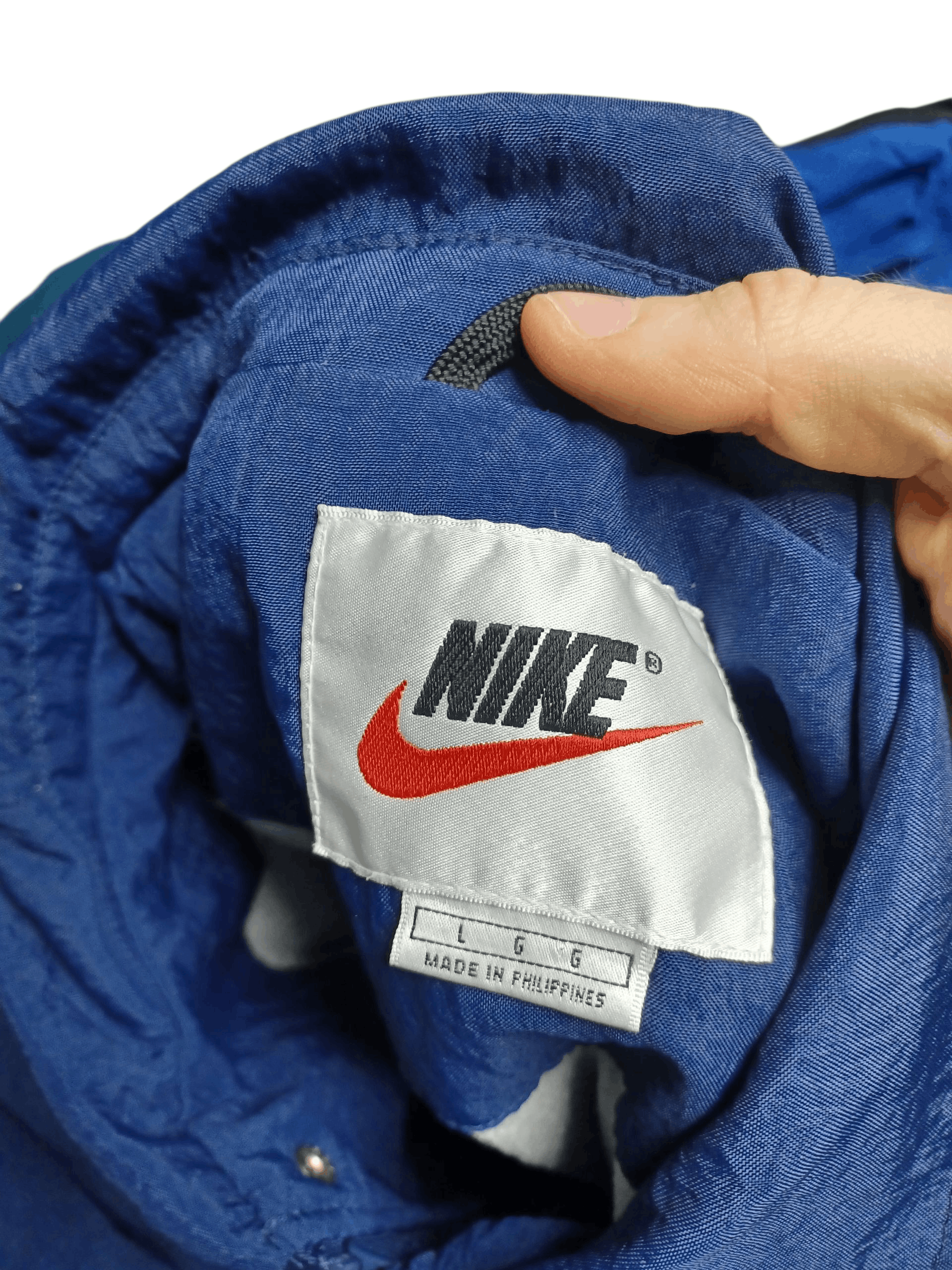 Nike NIKE VINTAGE 90S NYLON BIG SWOOSH JACKET Size US L / EU 52-54 / 3 - 4 Thumbnail