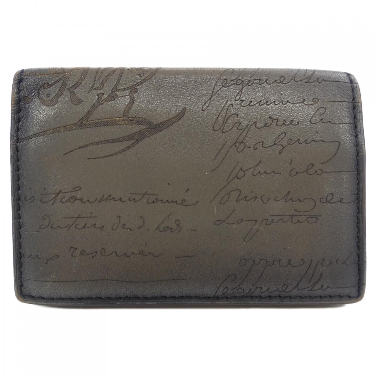 Berluti Berluti Berluti Scritto Leather Card Case Leather Card Case DUTY FREE for USA Size ONE SIZE - 1 Thumbnail