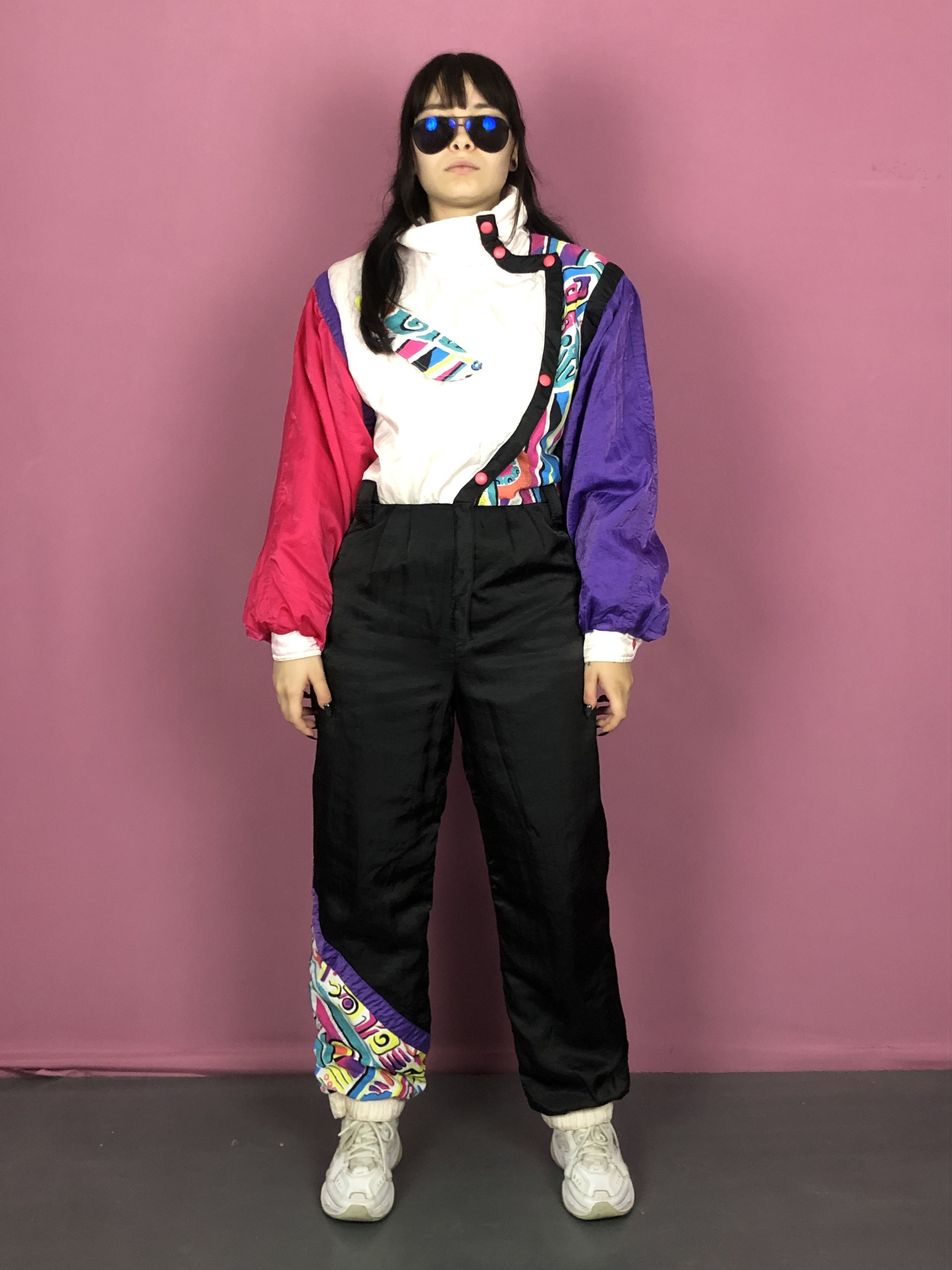 Vintage 90s Rodeo Vintage Women's One Piece Ski Suit - 38 Size S / US 4 / IT 40 - 3 Thumbnail