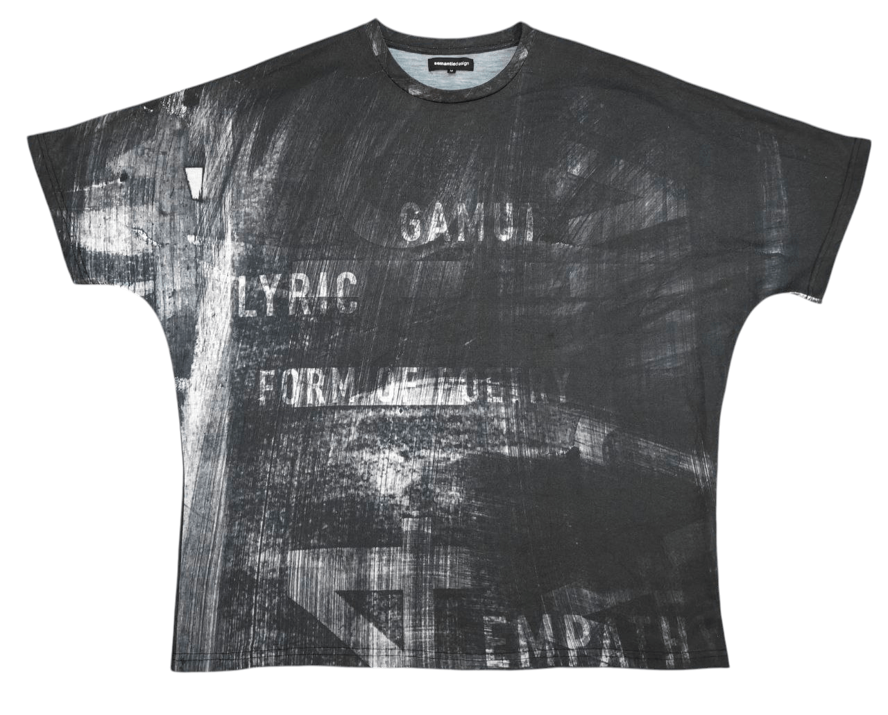 semanticdesign Semantic Design Dark Emo Gothic Printed T Size US S / EU 44-46 / 1 - 1 Thumbnail