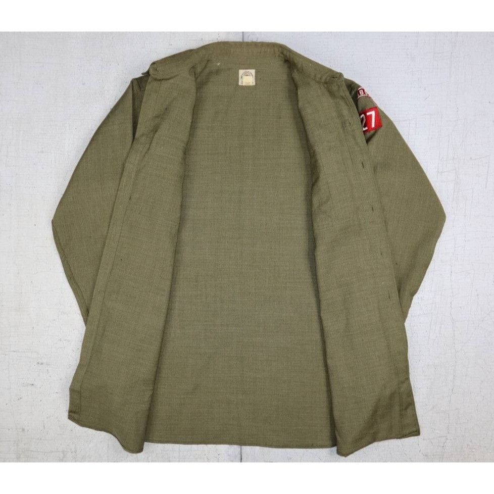 Vintage Vintage 1970s BSA Boy Scouts Wool Uniform Shirt Men’s L USA Size US L / EU 52-54 / 3 - 6 Thumbnail