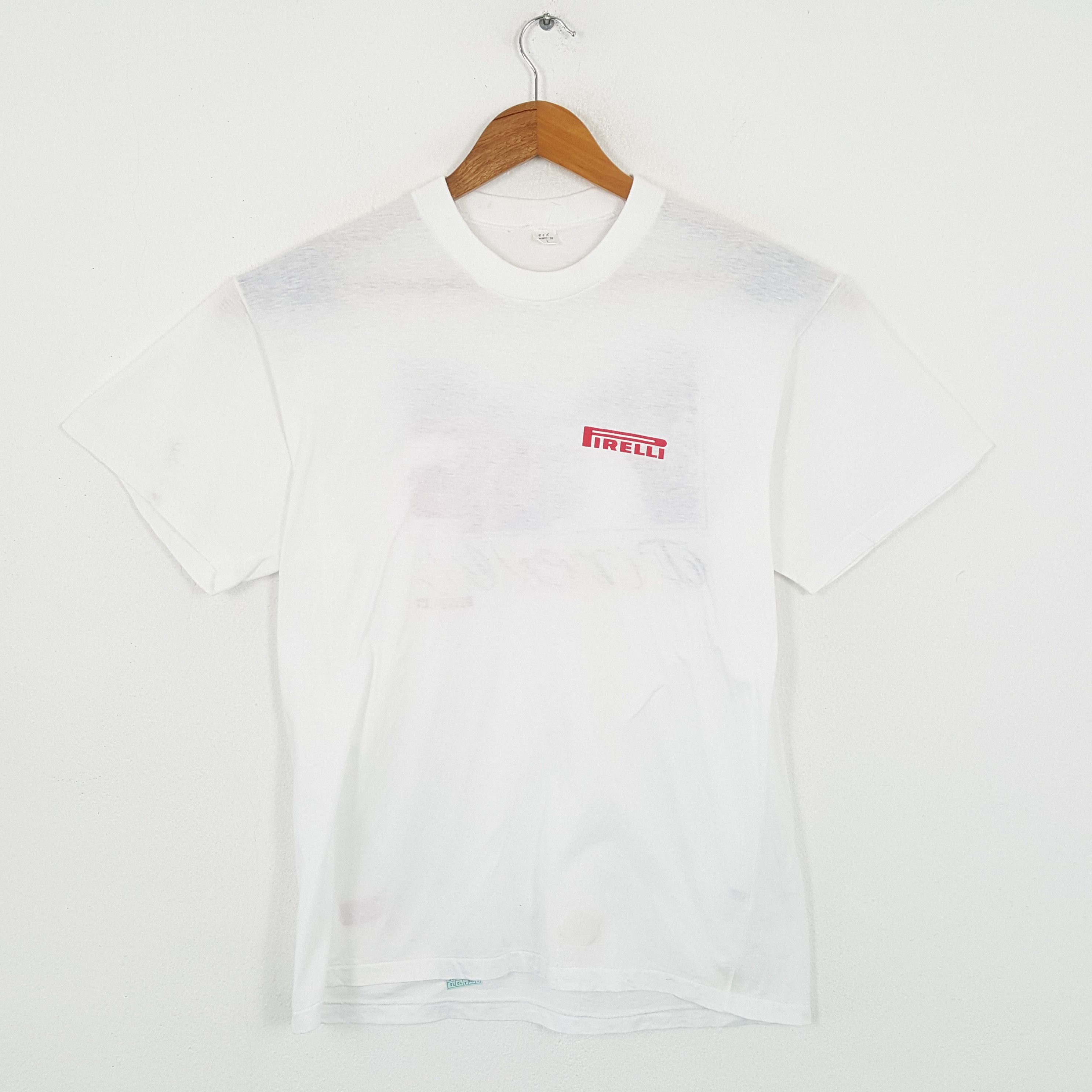 Pirelli × Vintage Vintage PIRELLI Formula One Racing Team T-Shirts Size US M / EU 48-50 / 2 - 3 Thumbnail