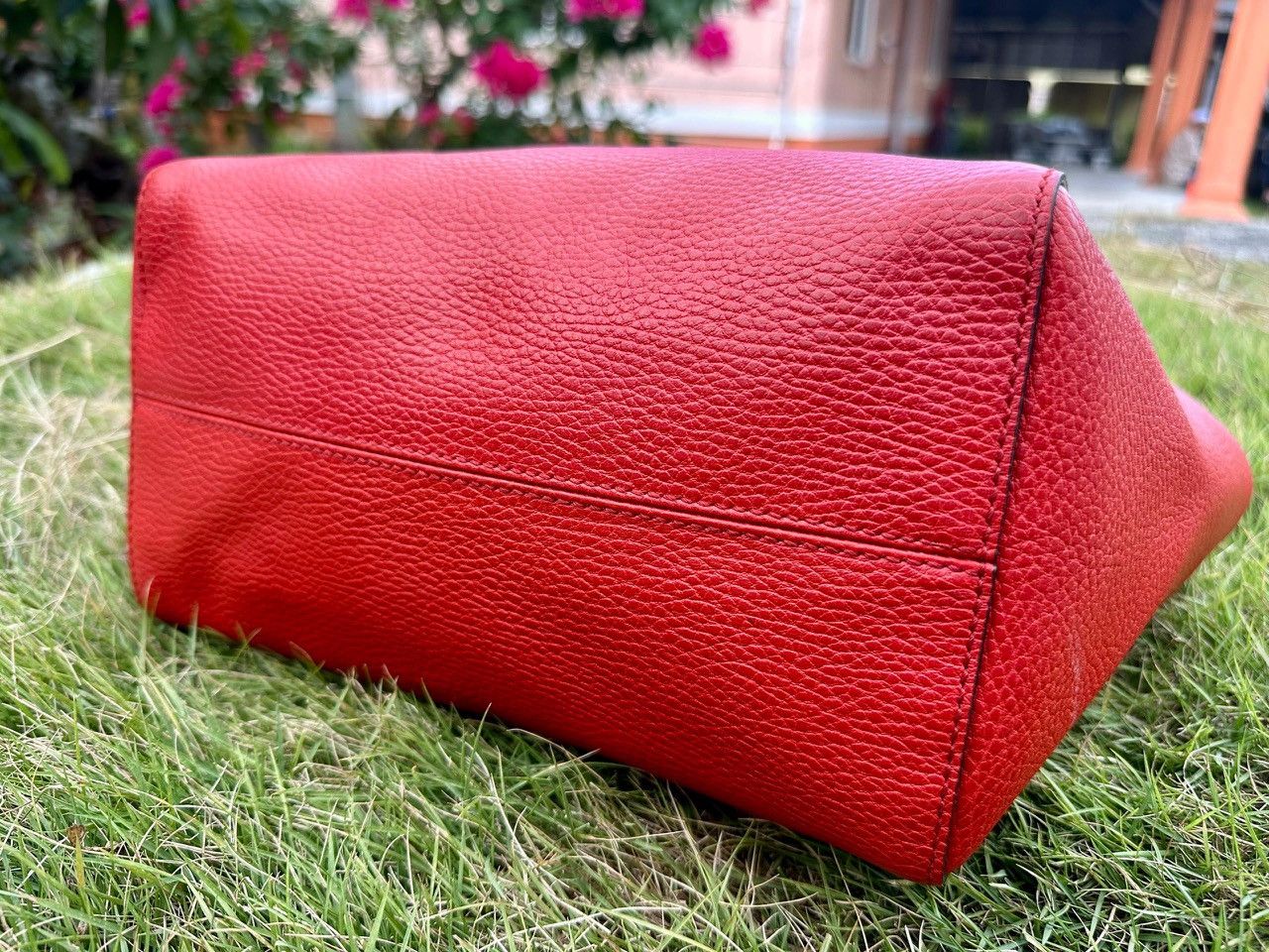 Gucci Authentic Gucci Swing Leather Medium Tote Bag Size ONE SIZE - 5 Thumbnail
