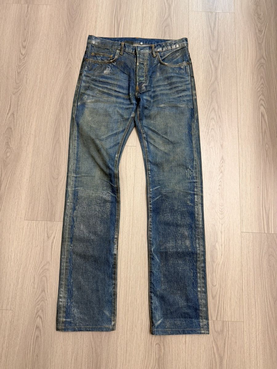 Dior Dior aw14 hedi slimane wax denim Size US 30 / EU 46 - 1 Thumbnail