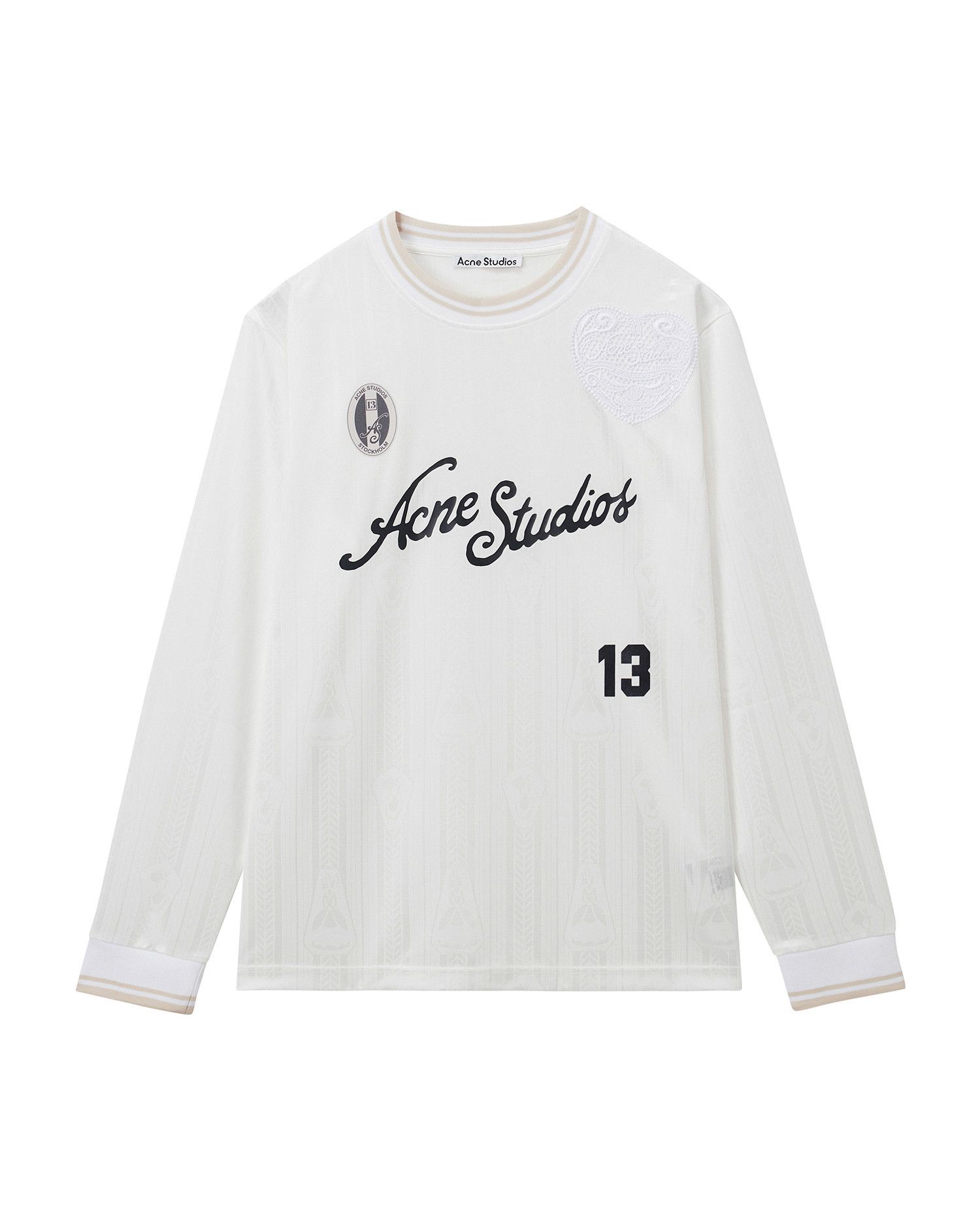 Acne Studios Acne Studios Letter Printed Long Sleeve Top Size US L / EU 52-54 / 3 - 1 Thumbnail
