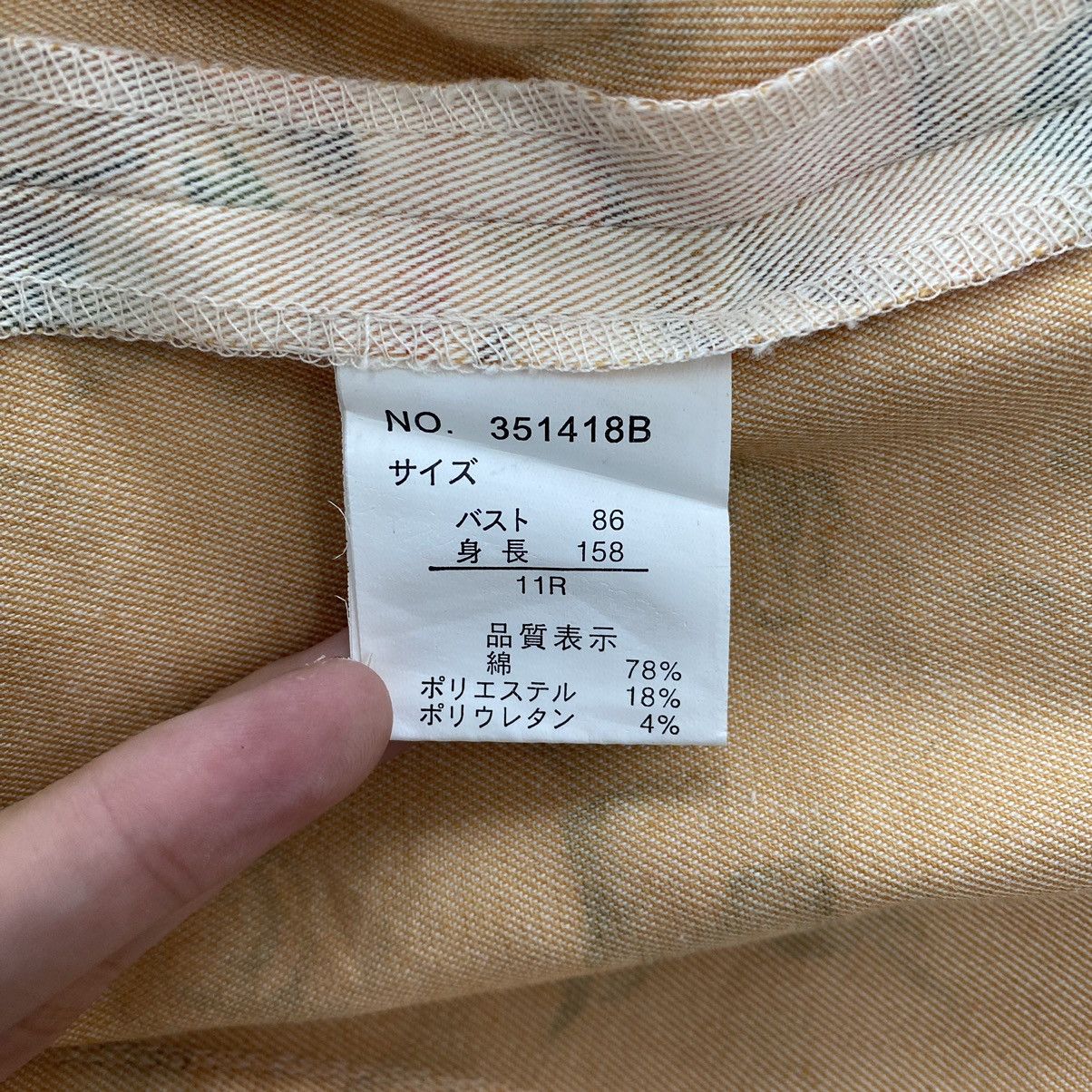 Japanese Brand RUE DE BAC Japanese Brand Floral Overprint Blazer Coat Size M / US 6-8 / IT 42-44 - 5 Thumbnail