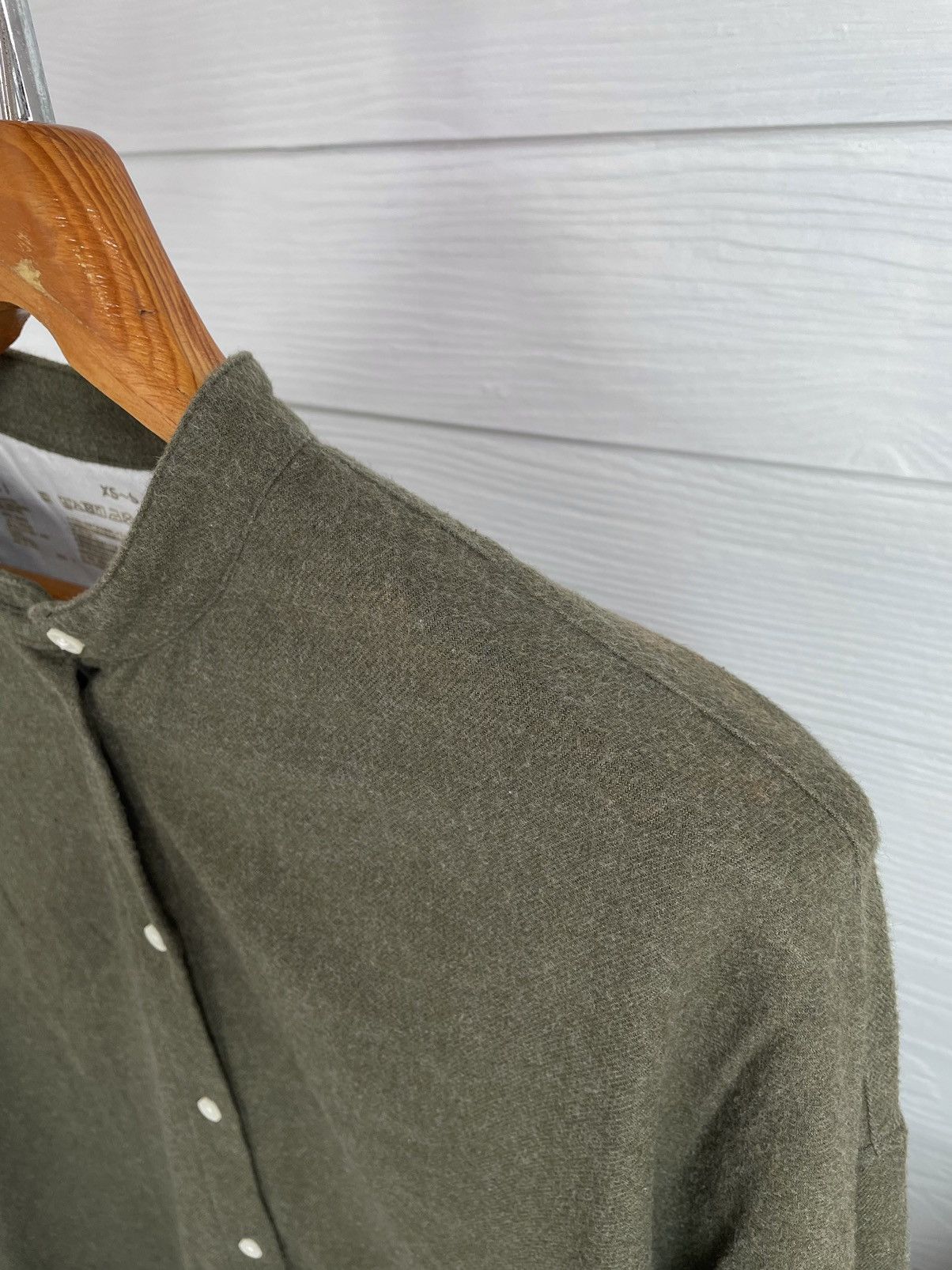 Japanese Brand × Muji × Vintage MUJI GREEN SHIRT DRESS Size XL / US 12-14 / IT 48-50 - 6 Thumbnail