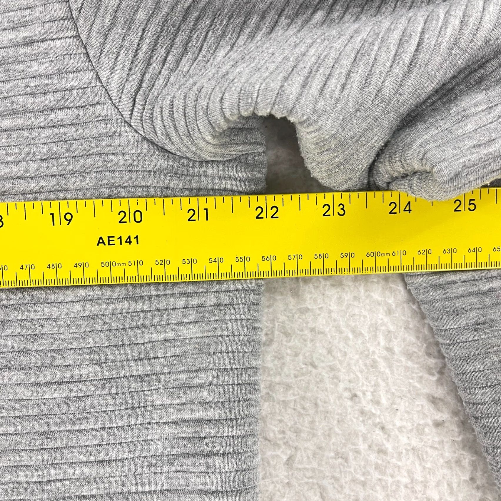 Vintage Jacqueline de Yong Cardigan Womens Medium Gray Open Front Long Sleeve Ribbed New Size M / US 6-8 / IT 42-44 - 6 Thumbnail