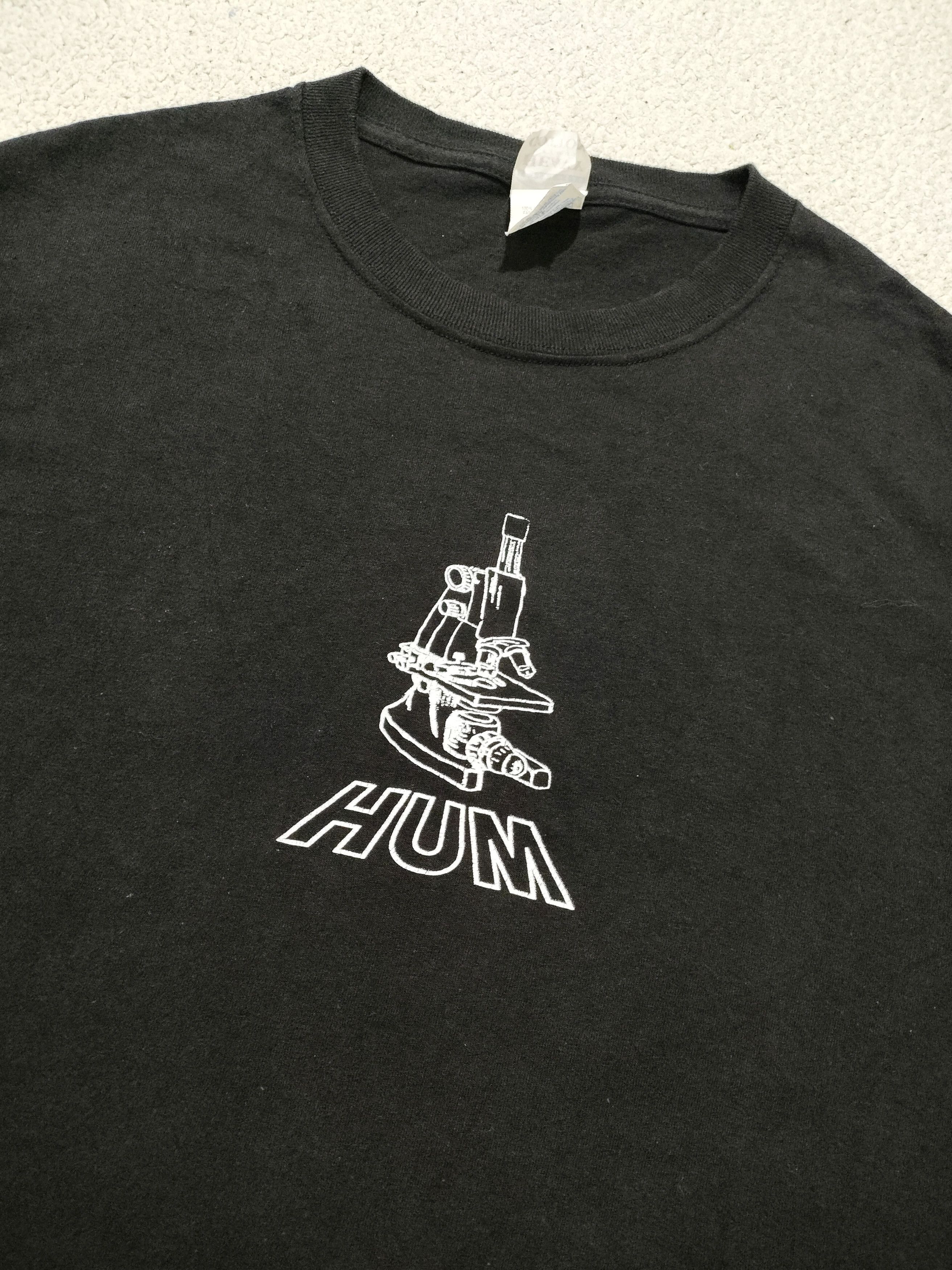 Band Tees Lates 90s HUM 'Microscope' Vintage Band Tee Size US L / EU 52-54 / 3 - 2 Thumbnail