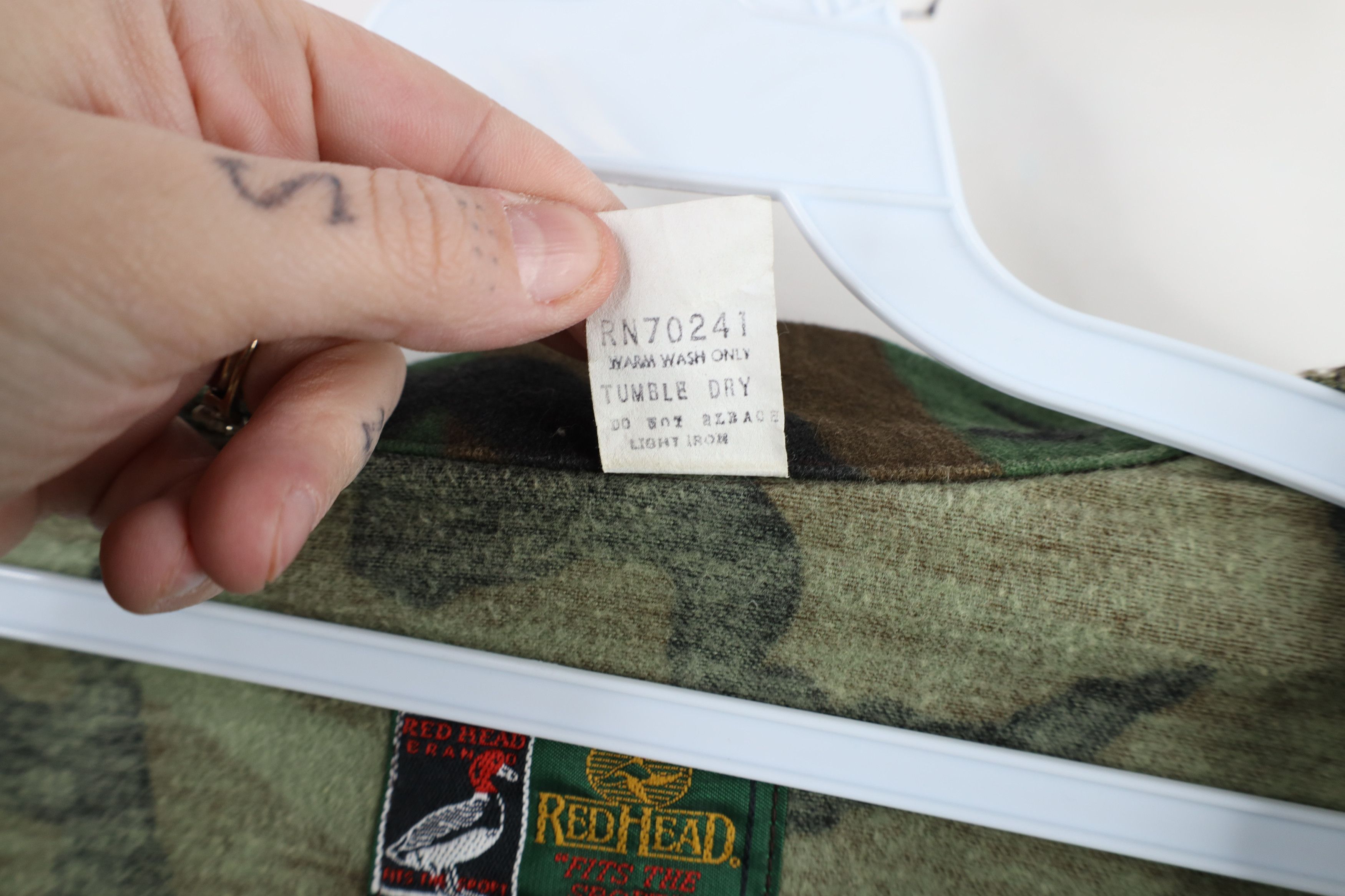 Vintage Vintage 70s Streetwear Cloth Camouflage Bomber Jacket USA Size US XL / EU 56 / 4 - 12 Thumbnail