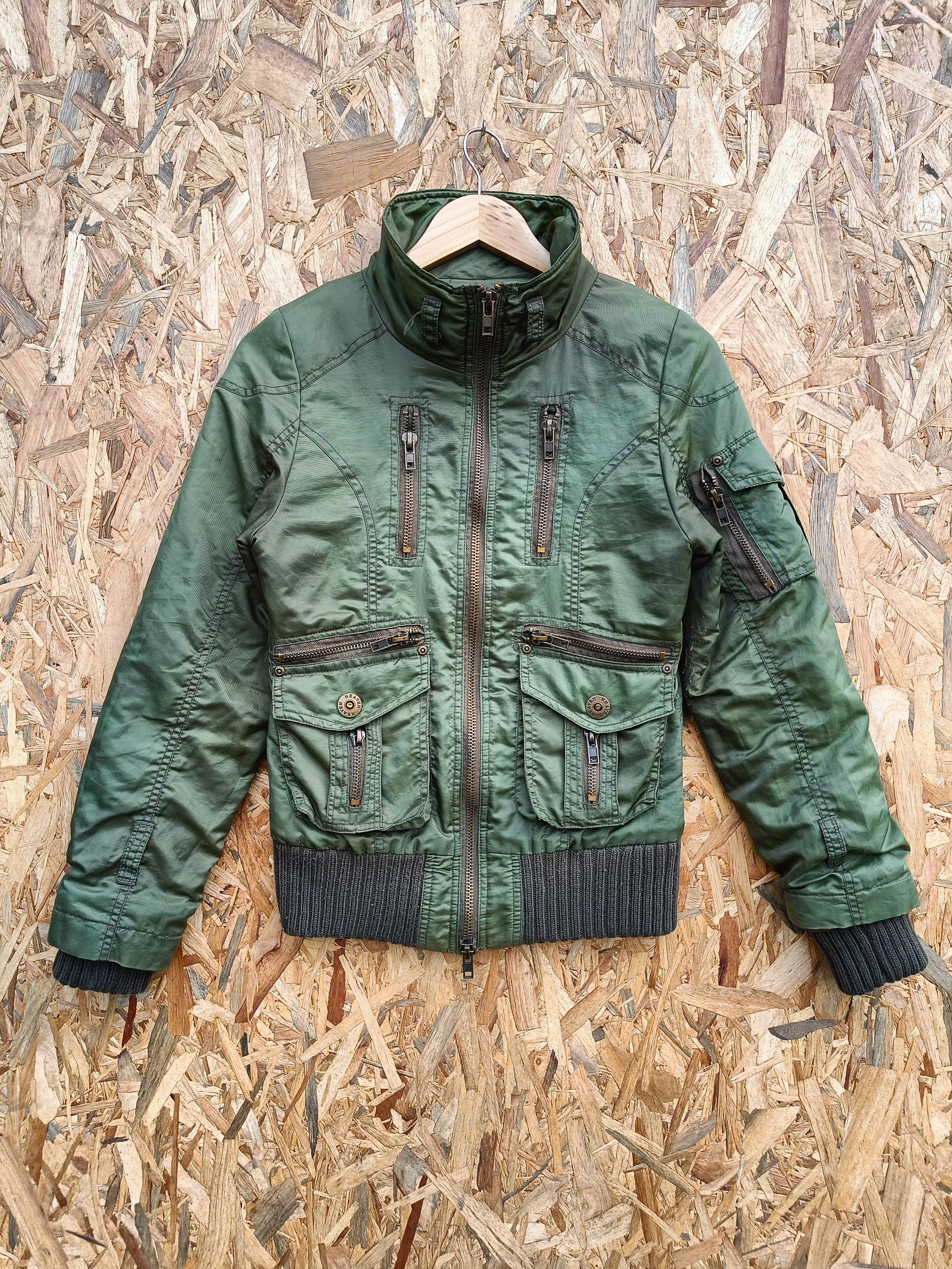 Hysteric Glamour 🔥SKULL🔥Heaven and Earth Parachute Utility Jacket Size S / US 4 / IT 40 - 11 Thumbnail