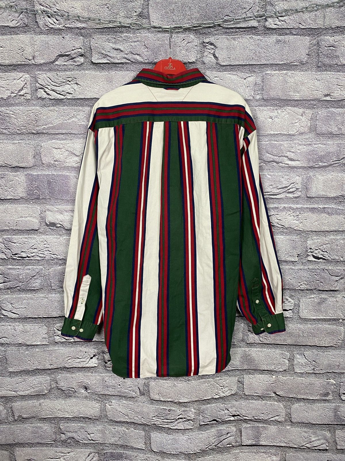 Tommy Hilfiger Vintage very rare shirt Tommy Hilfiger y2k T-shirt Size US L / EU 52-54 / 3 - 4 Thumbnail
