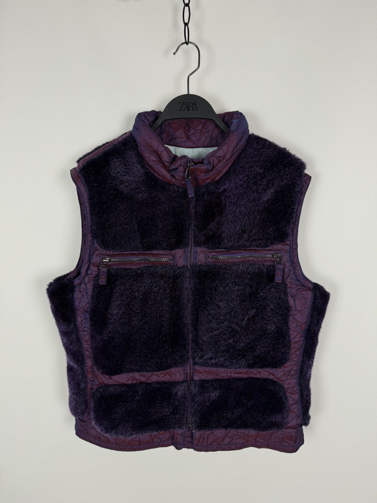 JET SET Vintage Jet Set Faux Fur Vest Made in Italy Size XS / US 0-2 / IT 36-38 - 3 Thumbnail