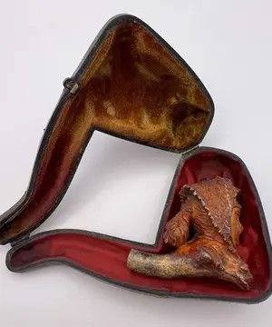 Vintage Antique Mouthpiece Cigarette Holder Pipe Natural Hand Carved Size ONE SIZE - 8 Thumbnail
