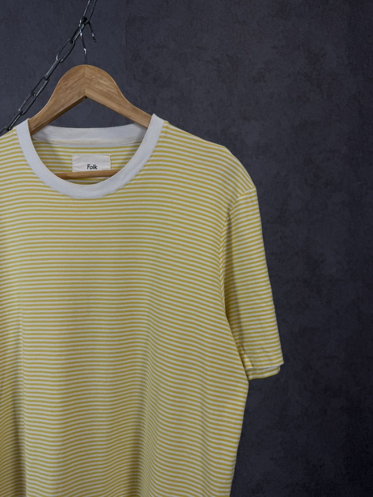 Folk Folk designer striped tee Size US L / EU 52-54 / 3 - 2 Thumbnail