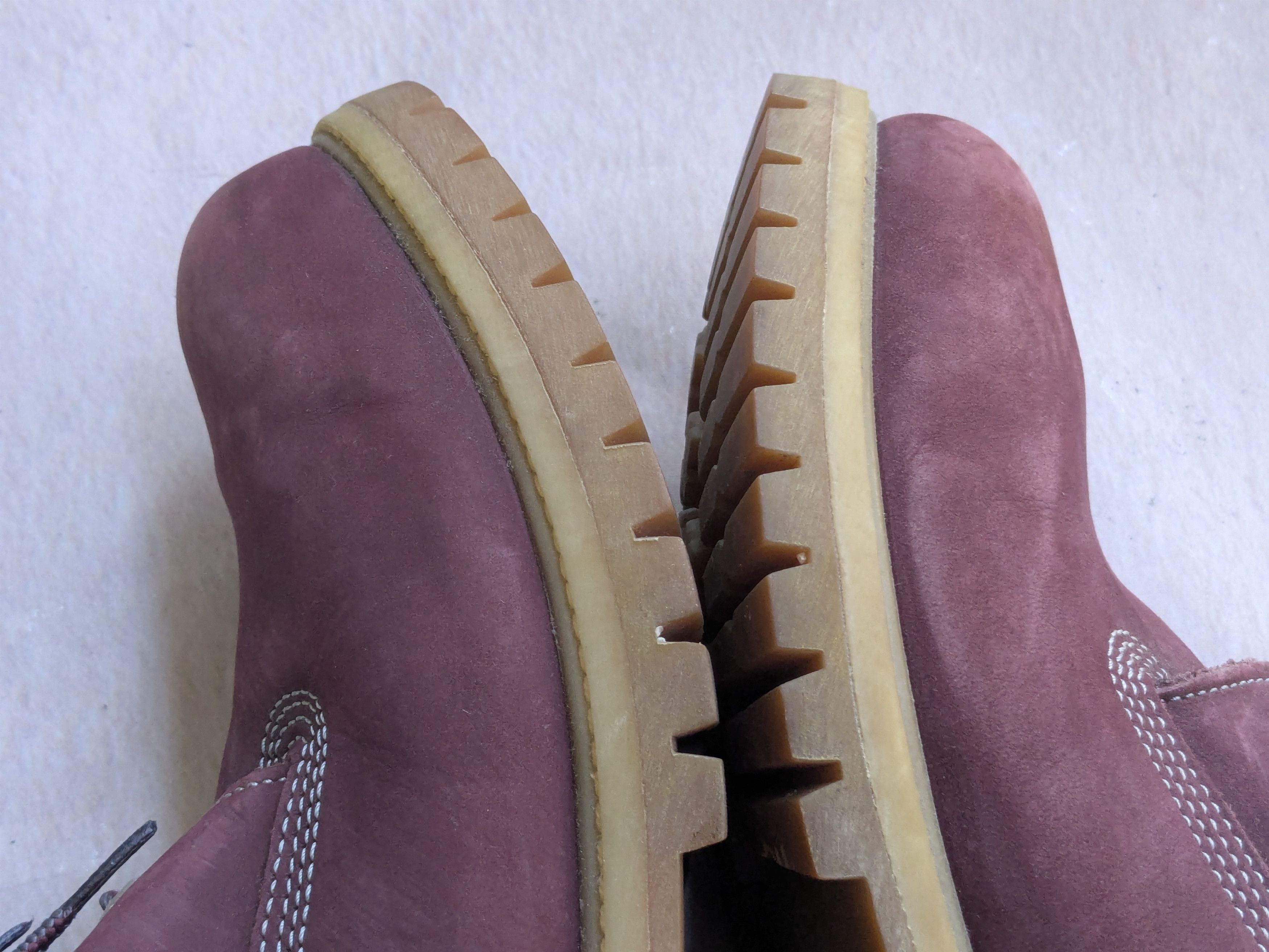 Timberland Timberland Boots Burgundy Leather 11 M Suede Size US 11 / EU 44 - 10 Thumbnail