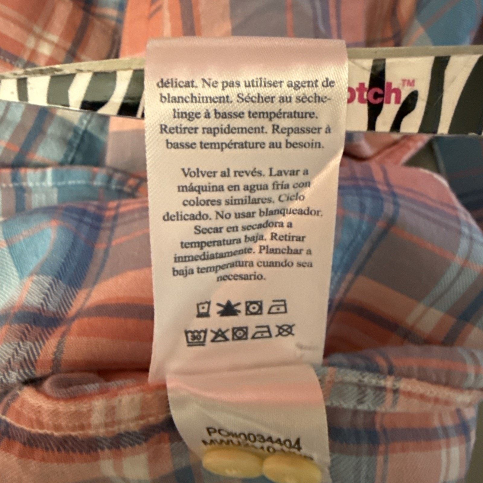 Faherty Faherty Mens S Shirt Tropical Cotton Plaid Long Sleeve Size US S / EU 44-46 / 1 - 11 Thumbnail