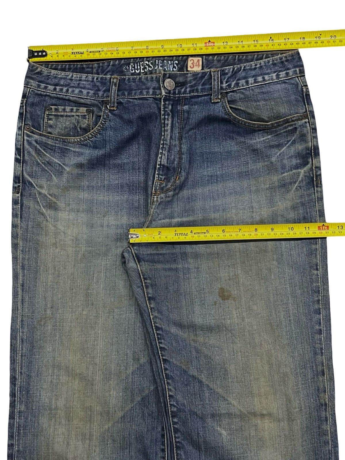 Guess Vintage GUESS Jeans “My Name Is Legend” | 90s Y2K | Size 35 Size US 35 - 14 Thumbnail