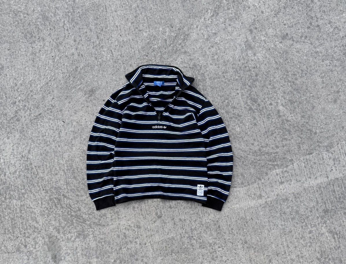 Adidas × Vintage Vintage Adidas Y2K avantgarde streetwear sweater Size US S / EU 44-46 / 1 - 2 Thumbnail