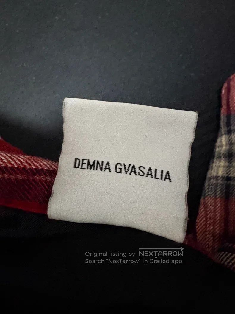 Vetements VETEMENTS Ring Shoulder Flannel Cotton Coat Size US S / EU 44-46 / 1 - 3 Thumbnail