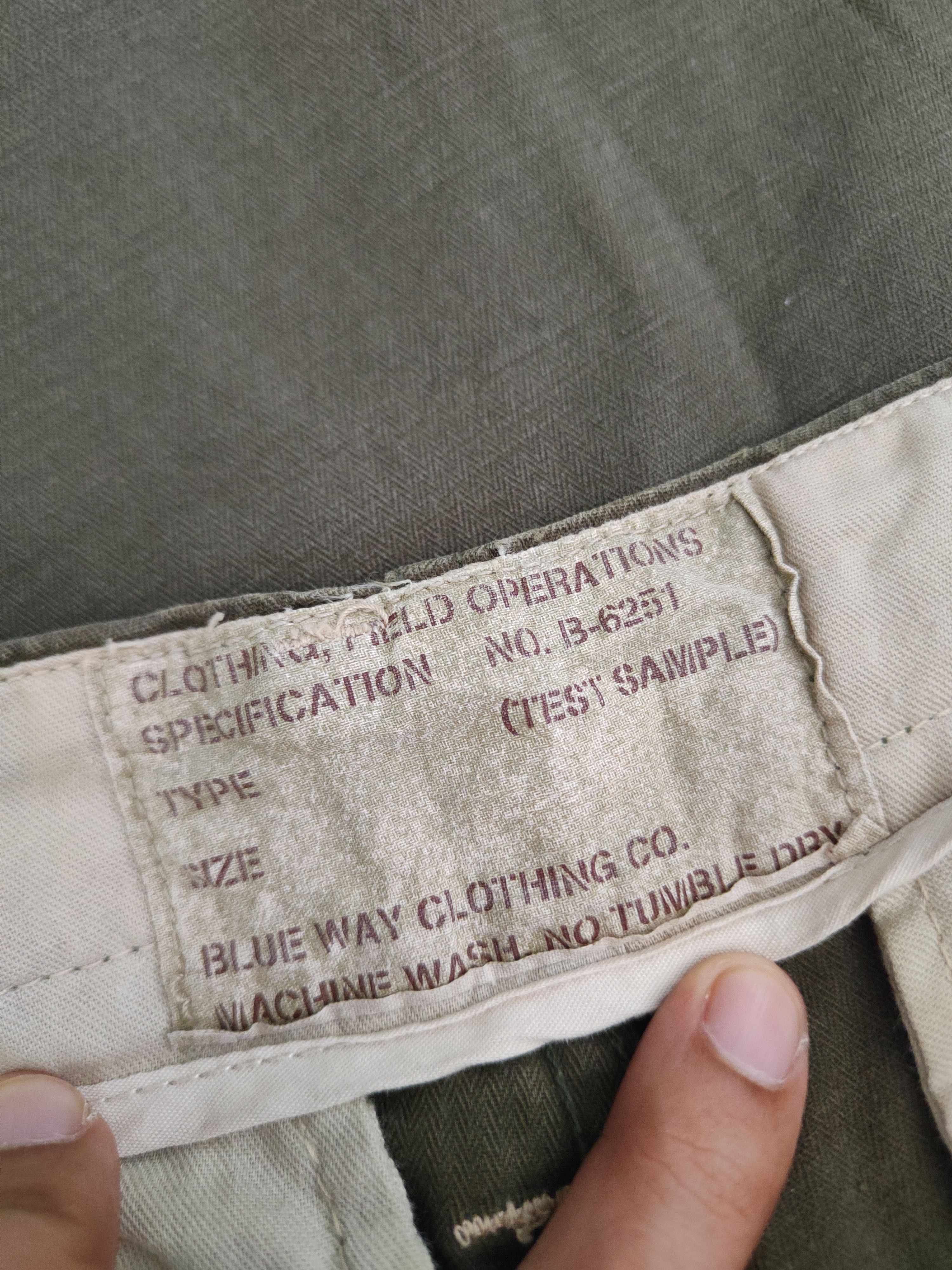 Japanese Brand DL Blue Way Olive Multipocket Tactical Cargo Pants #1485 Size US 30 / EU 46 - 14 Thumbnail