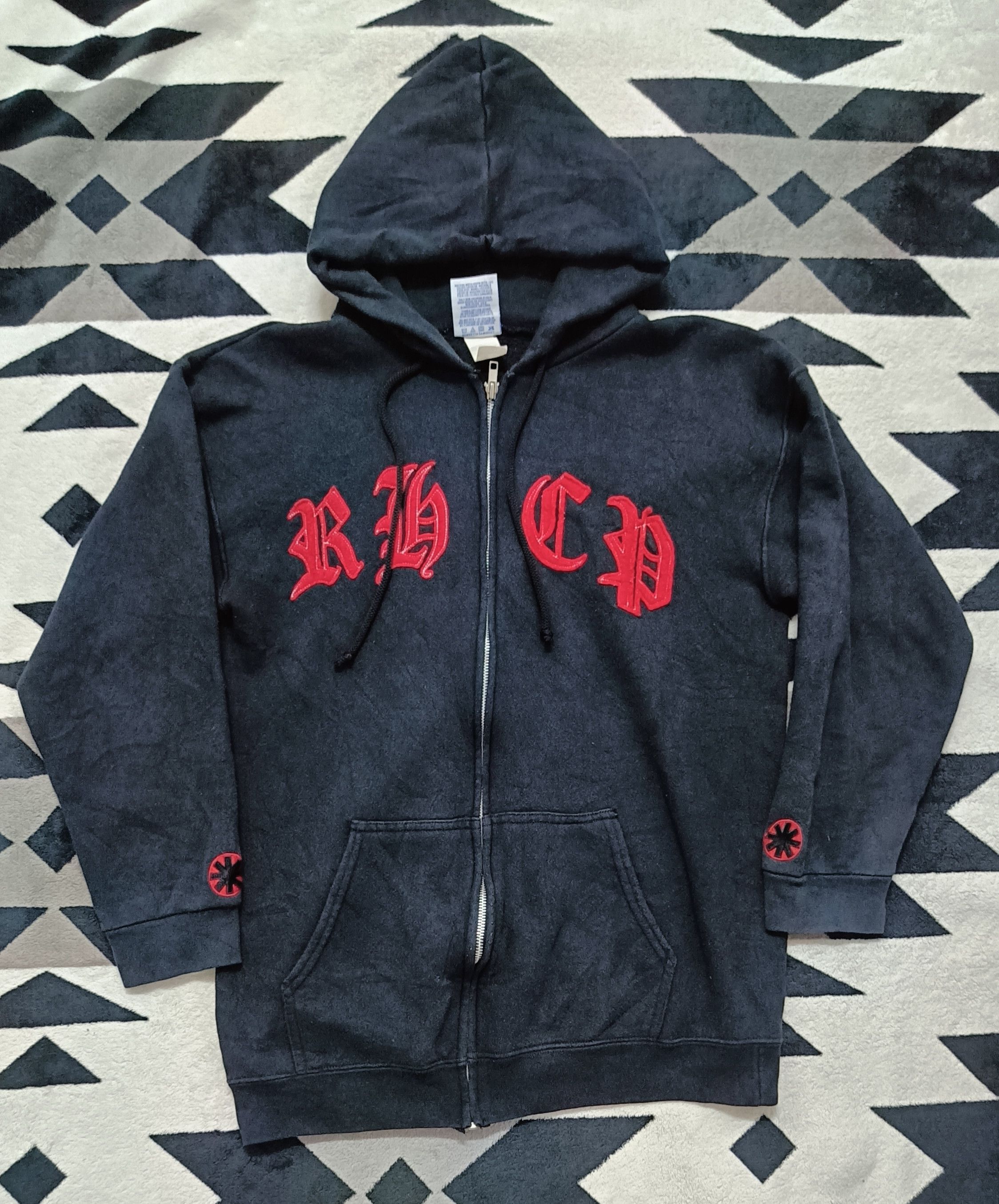 Band Tees 🔥🔥 Rare Vintage 90s Band Red Hot Chili Peppers Hoodie Size US M / EU 48-50 / 2 - 2 Thumbnail