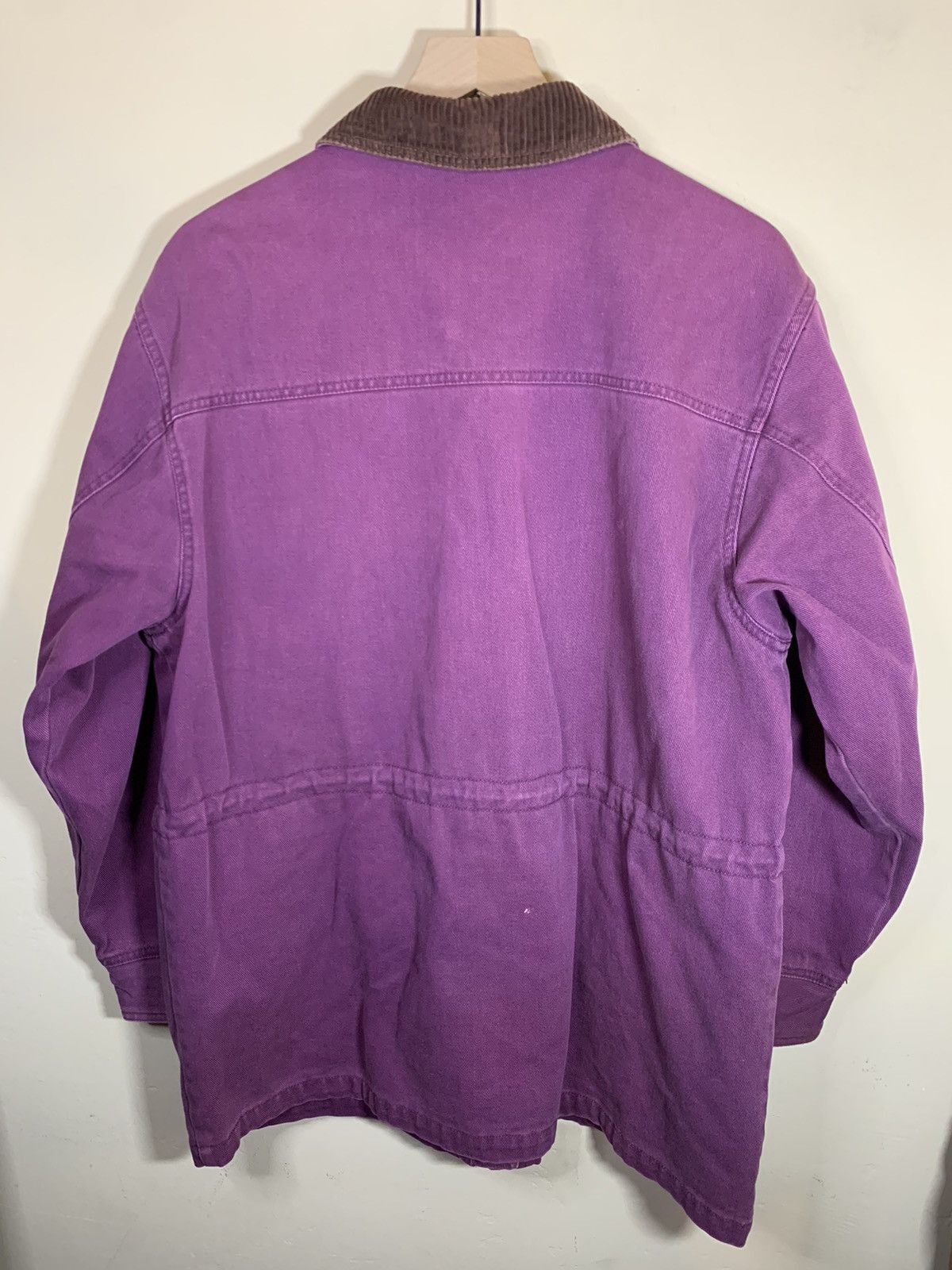 Denim & Co. × Designer × Vintage RARE* Vintage Denim & Co Lined Cord Collar Chore Coat Jacket Size US M / EU 48-50 / 2 - 2 Thumbnail