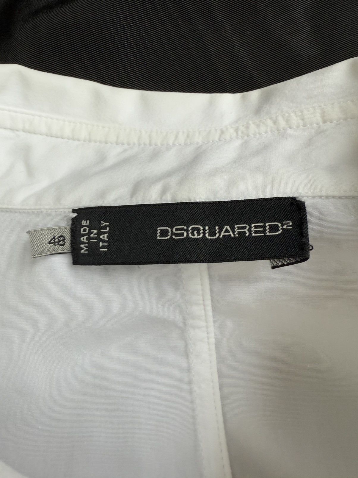 Dsquared2 FW13 Dsquared logo dinner dress shirt big collar rare 48 Size US M / EU 48-50 / 2 - 23 Thumbnail