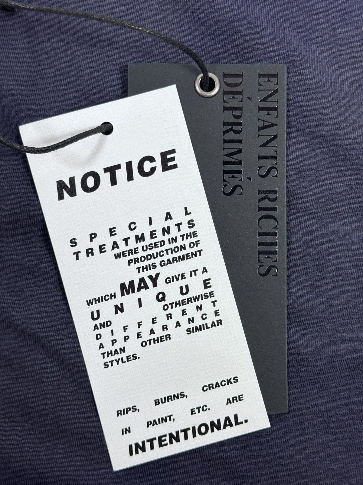 Enfants Riches Deprimes PLEASURES DENIED PRINT T-SHIRT Size US XXL / EU 58 / 5 - 9 Thumbnail