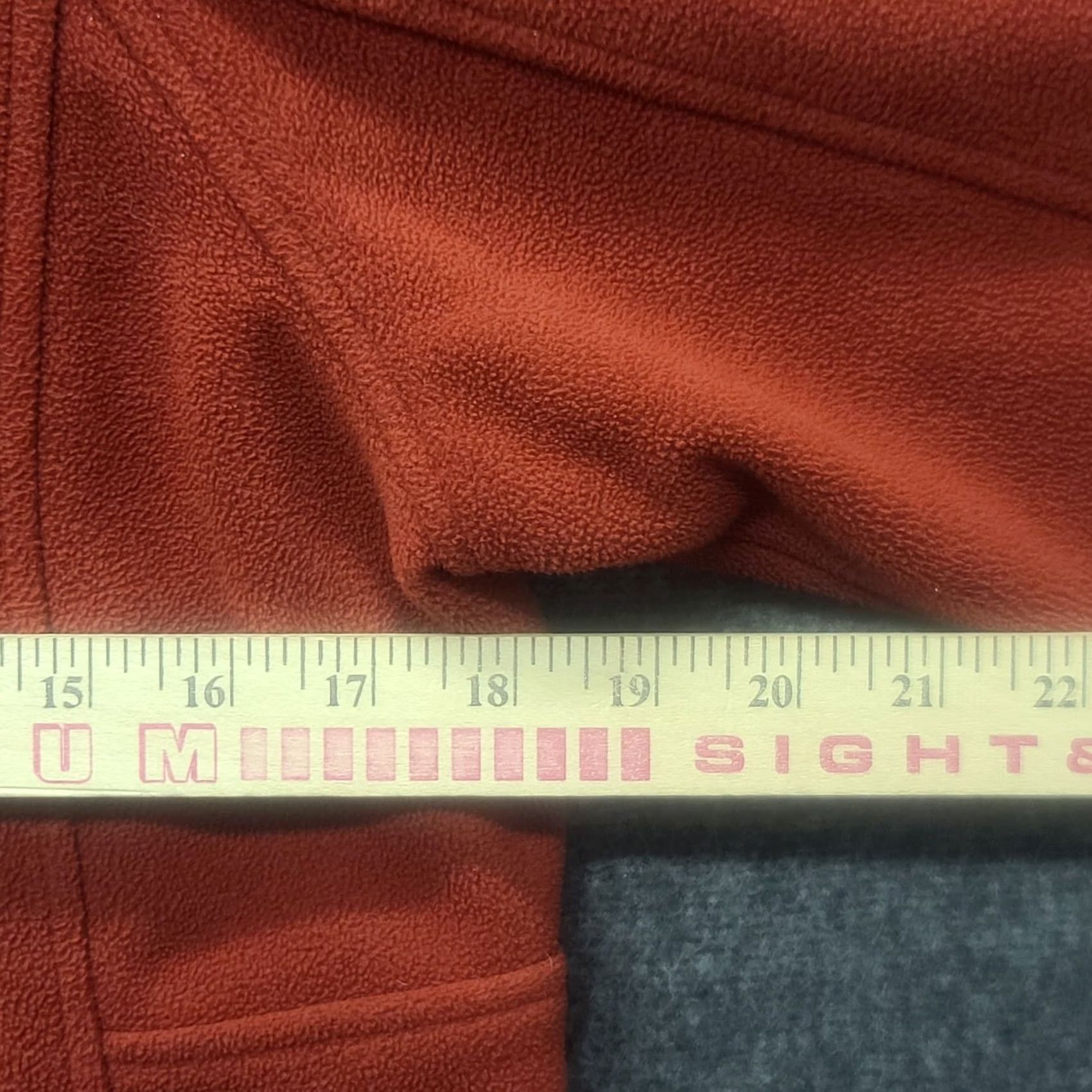 Vintage Duluth Womens Coat XS Shoreline Windproof Fleece Jacket Zip Red Durable Regular Coat, Wool? Size XS / US 0-2 / IT 36-38 - 4 Thumbnail