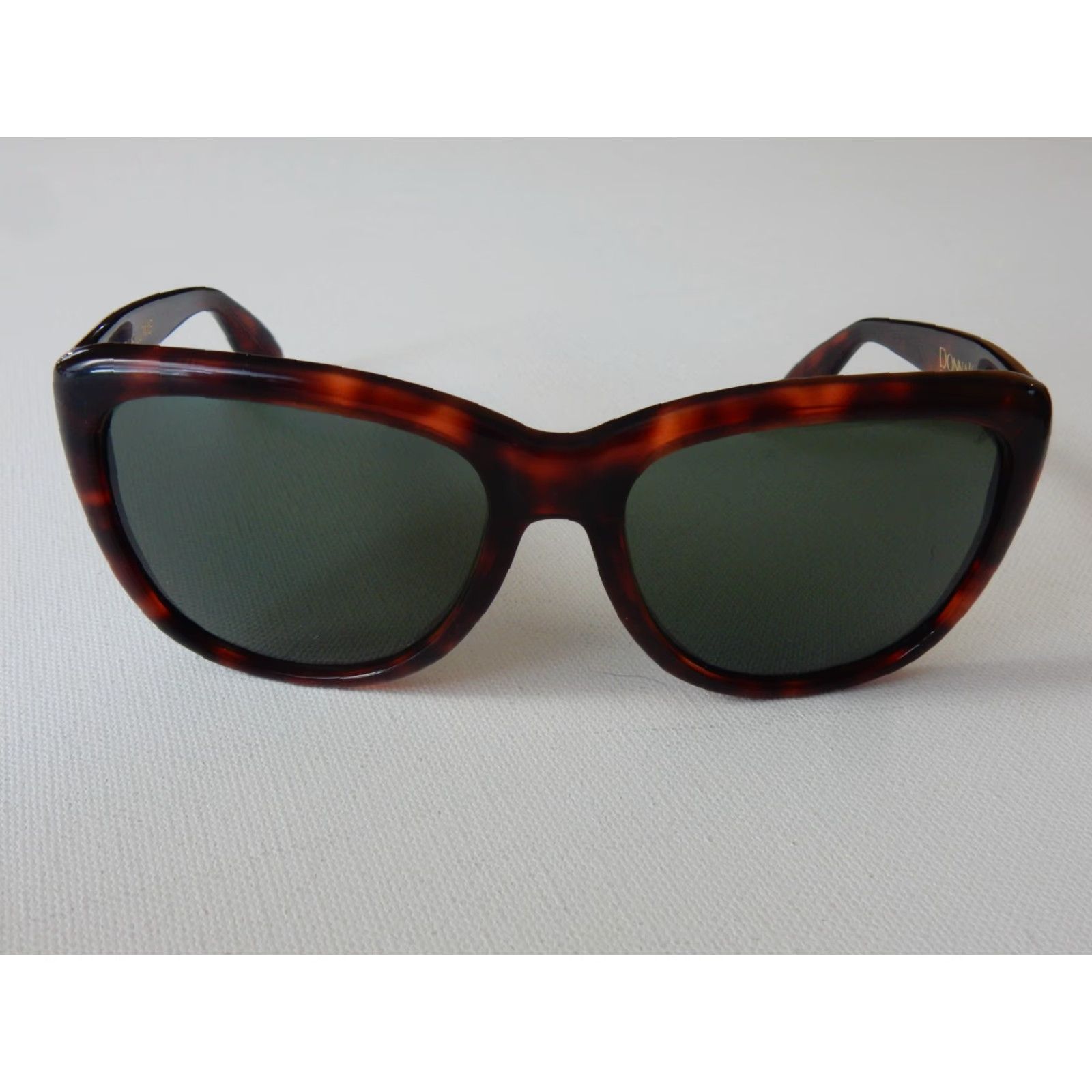 Donna Karan VINTAGE Donna Karan Sunglasses Women's Brown Frame DKNY Bausch & Lomb Lenses Small Scratches (Hard to Notice) Size ONE SIZE - 2 Thumbnail