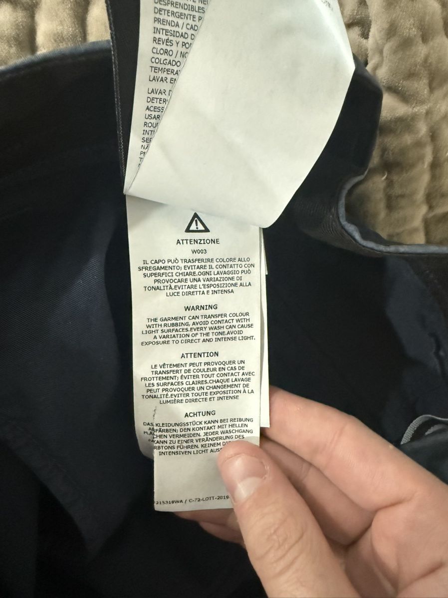 Stone Island Stone Island Type SL Pants W30 Navy Blue Size US 30 / EU 46 - 6 Thumbnail