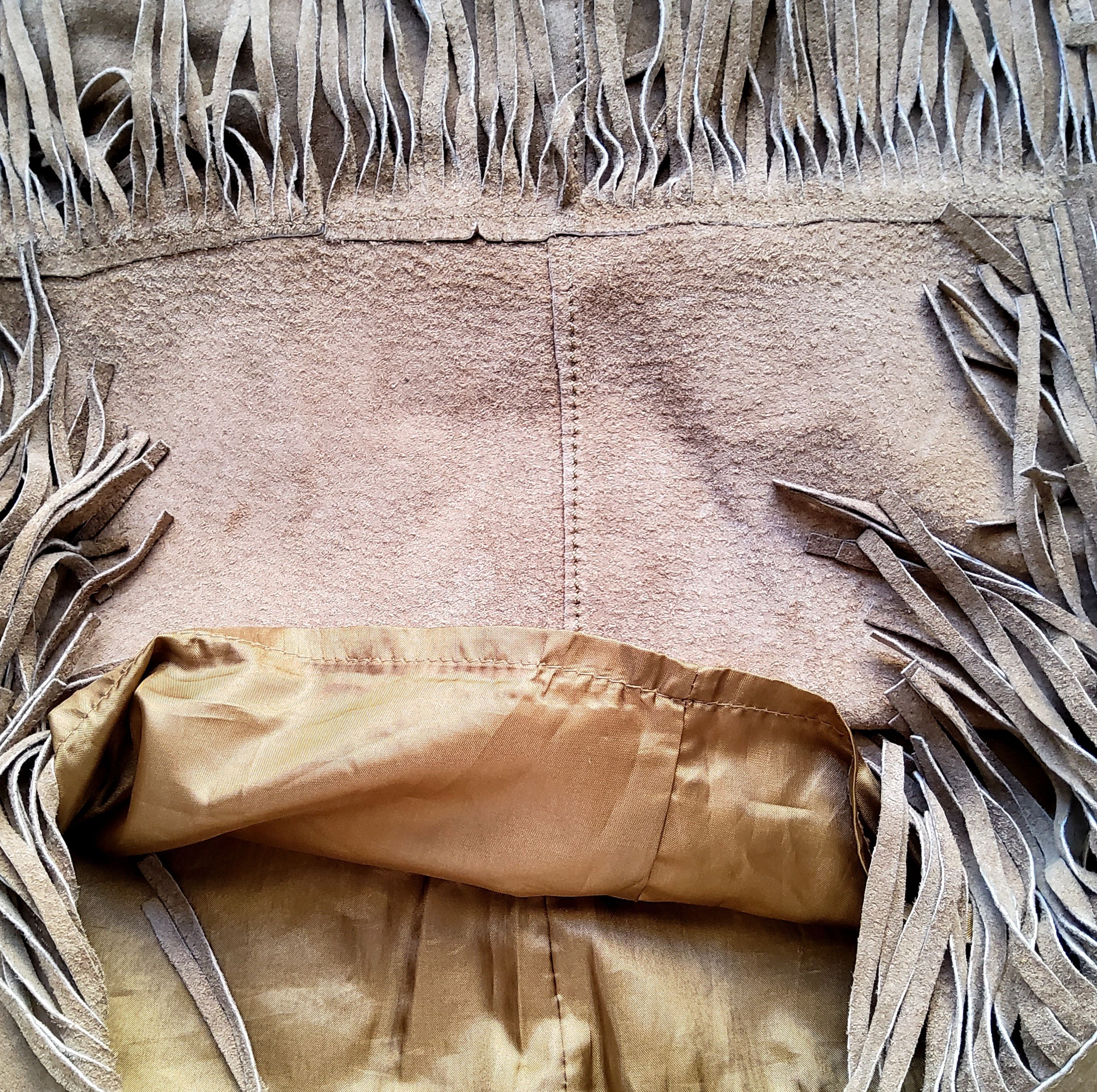 Morgan De Toi Morgan vintage y2k western suede leather fringe midi skirt Size 27" / US 4 / IT 40 - 6 Thumbnail
