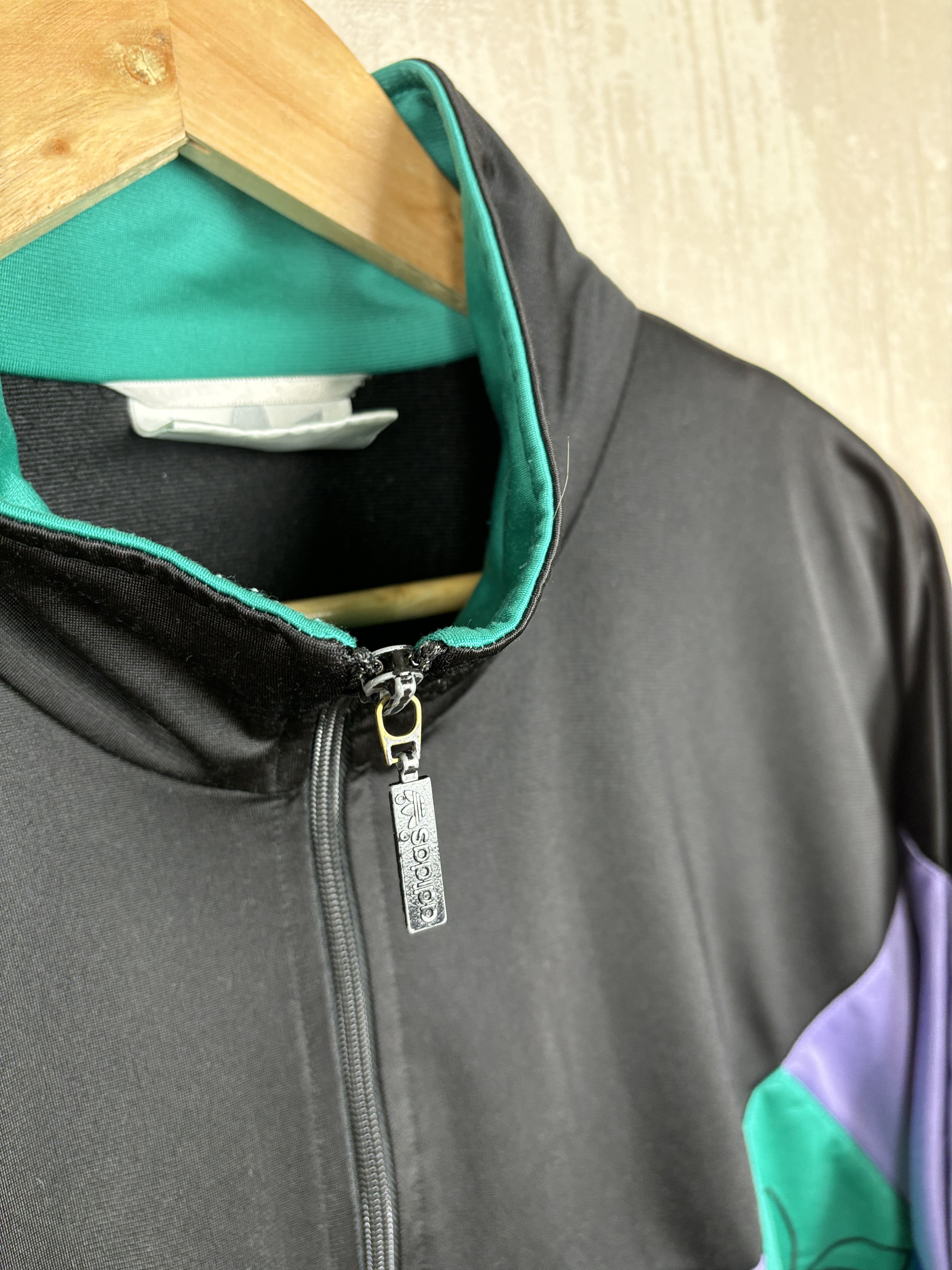 Adidas × Vintage 90's Adidas Vintage Big Trefoil Logo Track Jacket Tracksuit Size US XL / EU 56 / 4 - 5 Thumbnail