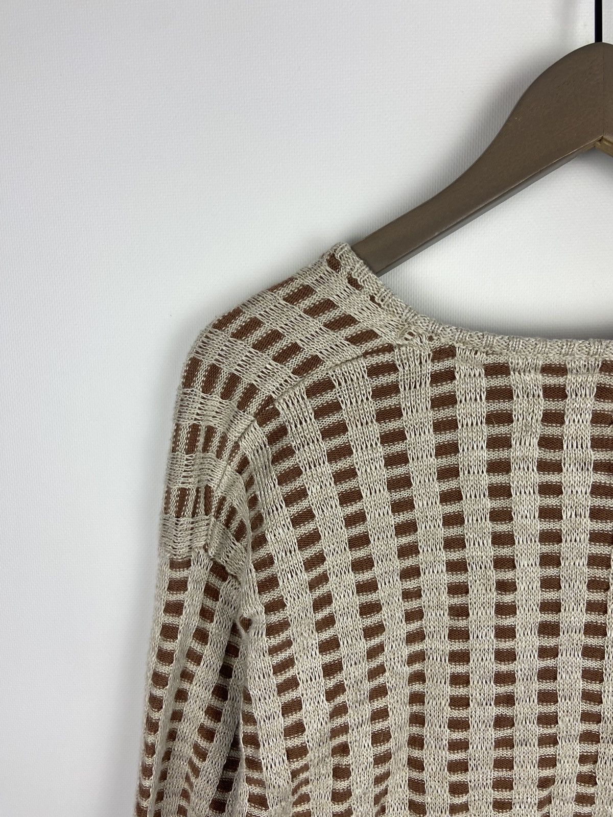 Missoni Vintage Example by Missoni Men's V-Neck Long Sleeve Sweater Size US M / EU 48-50 / 2 - 10 Thumbnail