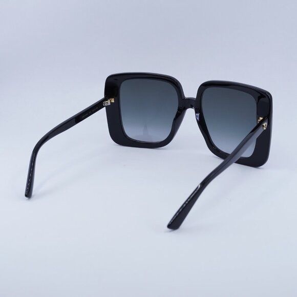 Gucci 🕶️ New Gucci GG1314S 001 Sunglasses - Black Frame, Grey Size ONE SIZE - 9 Thumbnail