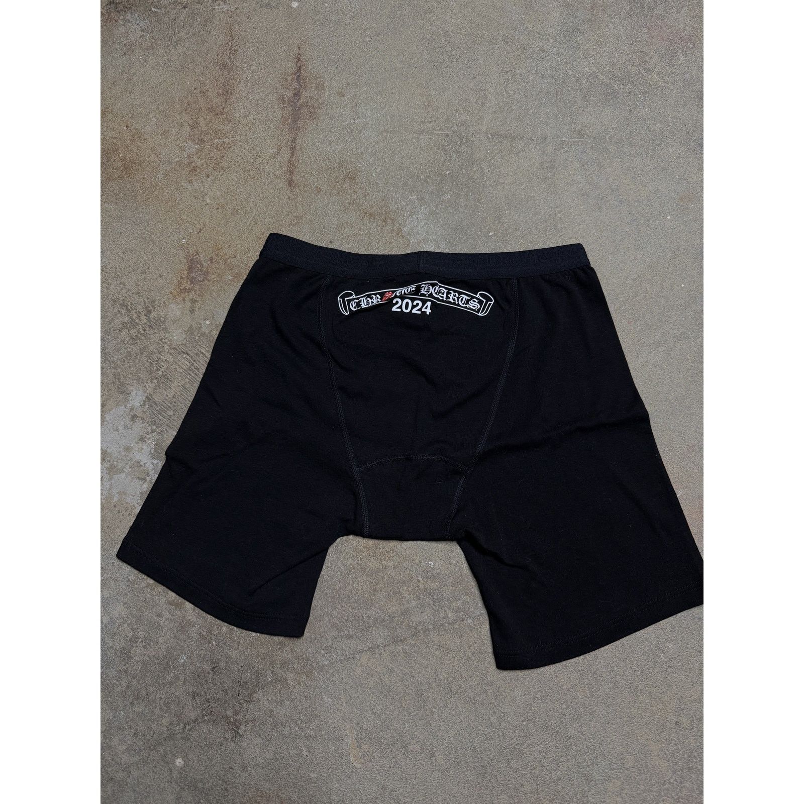 Chrome Hearts Chrome Hearts Biker Shorts Black Rolling Stones Red XXL New Size US 38 / EU 54 - 1 Thumbnail