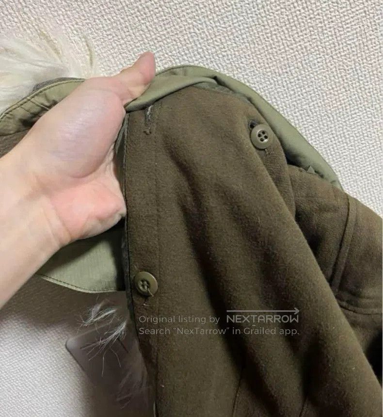 Junya Watanabe Junya Watanabe Military Style Mohair Coat Size XS / US 0-2 / IT 36-38 - 7 Thumbnail